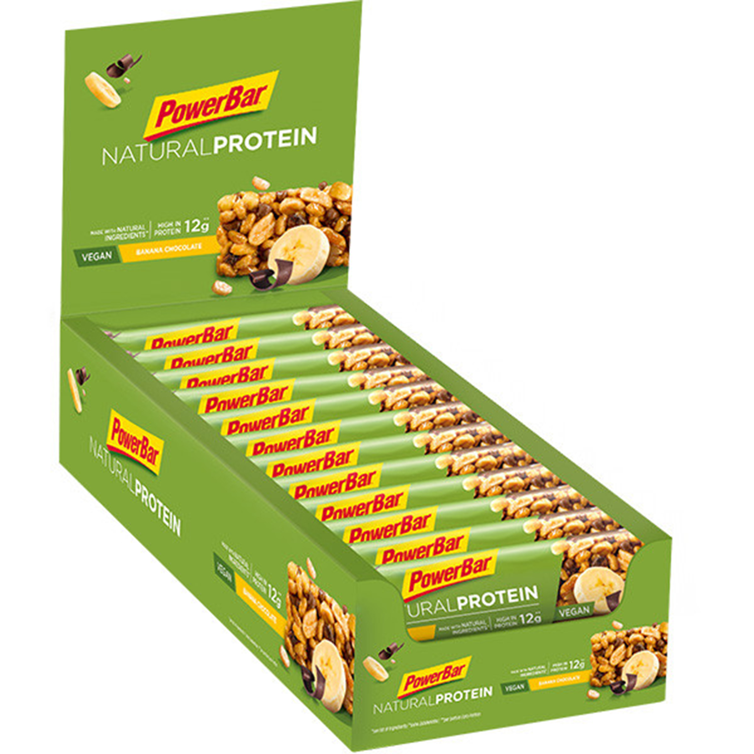 Powerbar Natural Protein Bar 30 VEGAN Riegel (24x40g) Riegel Boxen