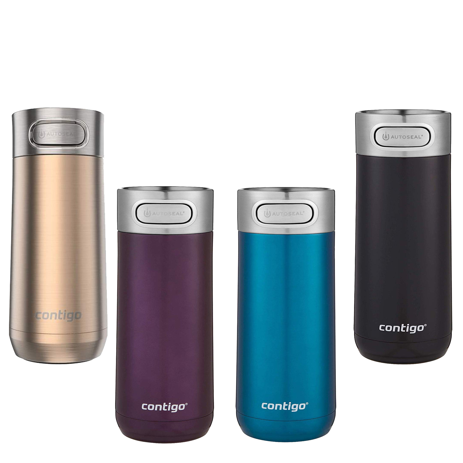 Contigo Thermobecher Luxe Autoseal Merlot mit 360ML Fassungsvermögen