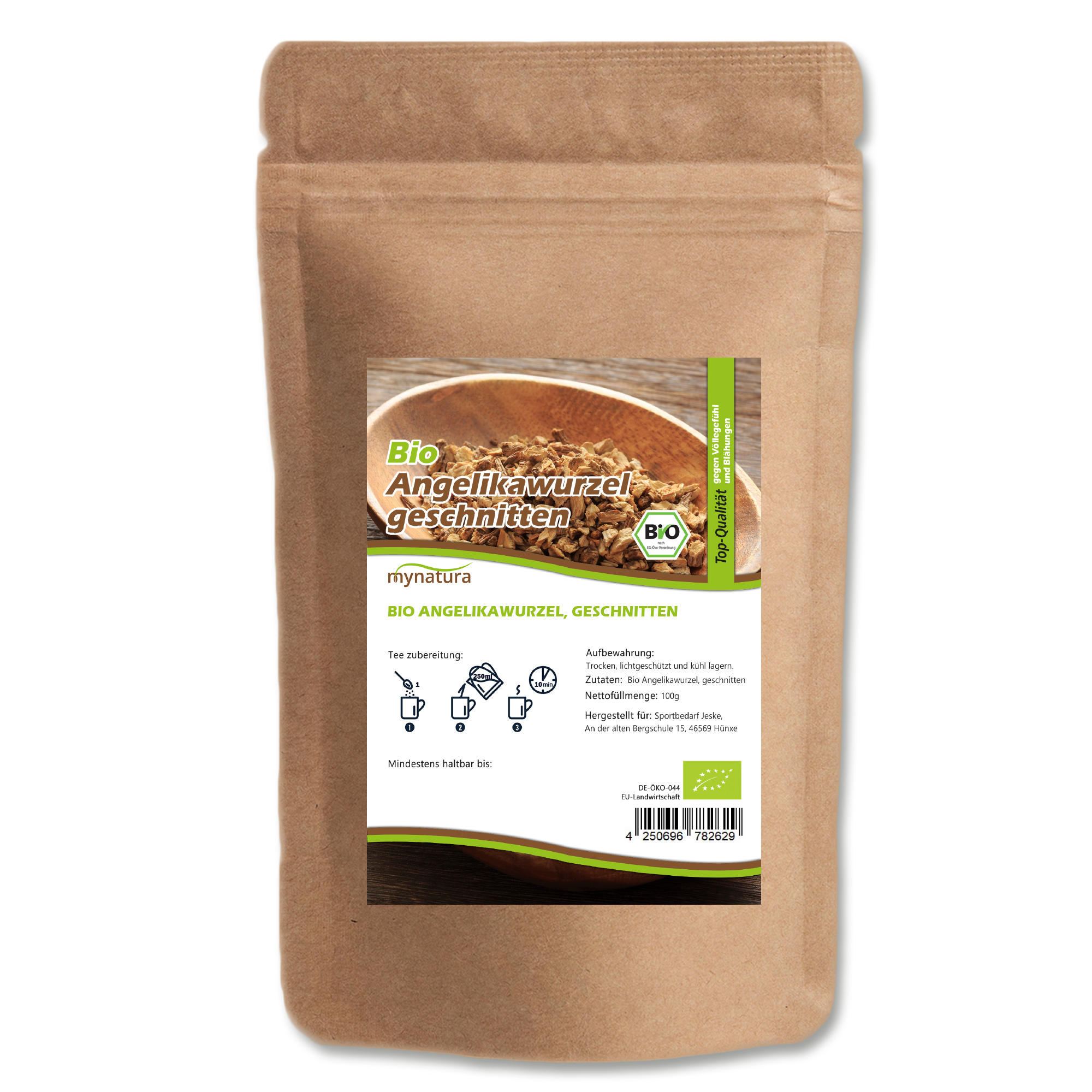 Mynatura Bio Angelikawurzel geschnitten Mynatura Bio Angelikawurzel geschnitten