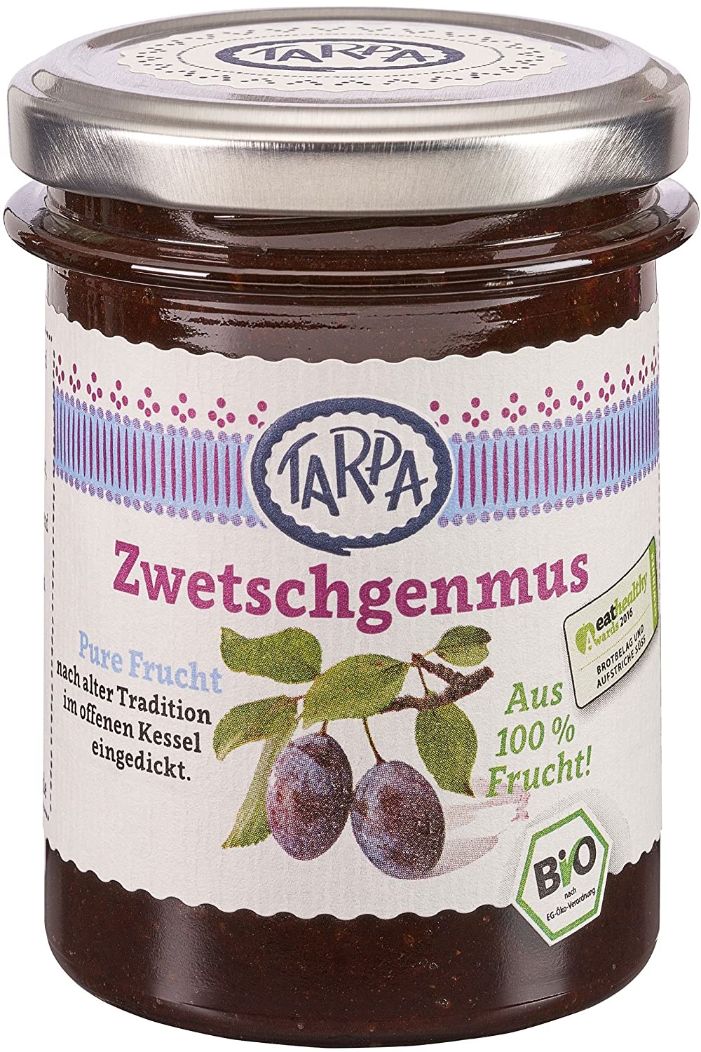 Tarpa Bio Zwetschgenmus 220 g Tarpa Bio Zwetschgenmus 220 g