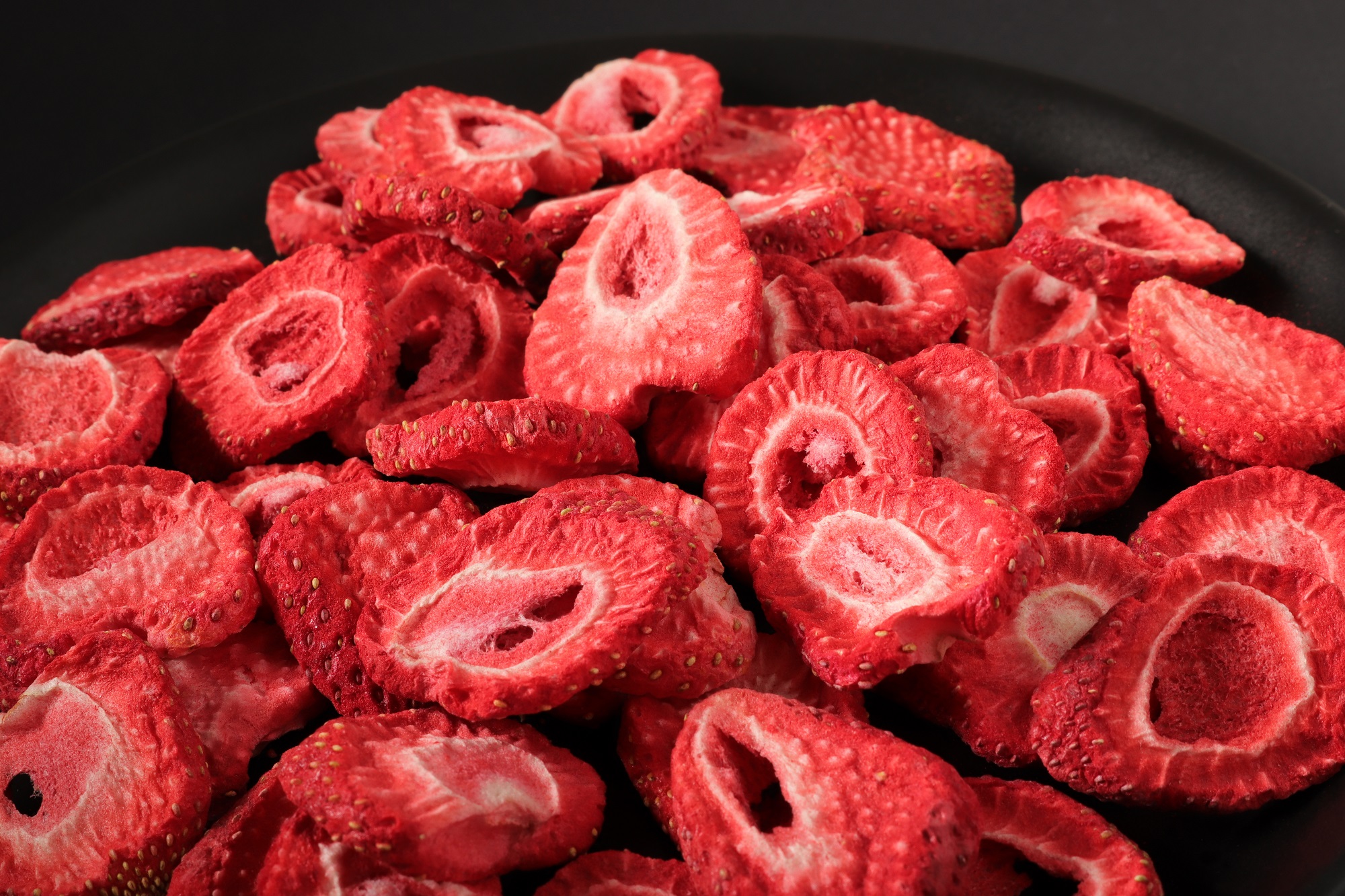Gefriergetrocknete Erdbeerscheiben - Erdbeeren - 350g Beutel Tasty Pott 