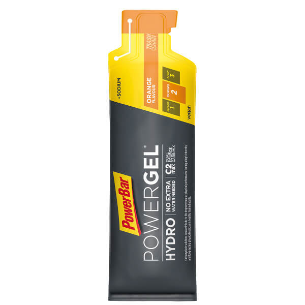 PowerBar PowerGel Hydro 24x67ml - High Carb Energie Gel + C2MAX + Natrium + 51mg Koffein