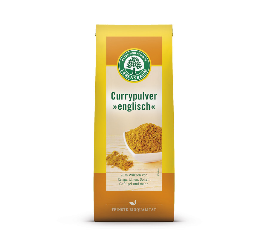 Lebensbaum Currypulver, Englisch, 3er Pack (3 x 50g) Lebensbaum Currypulver, Englisch, 3er Pack (3 x 50g)