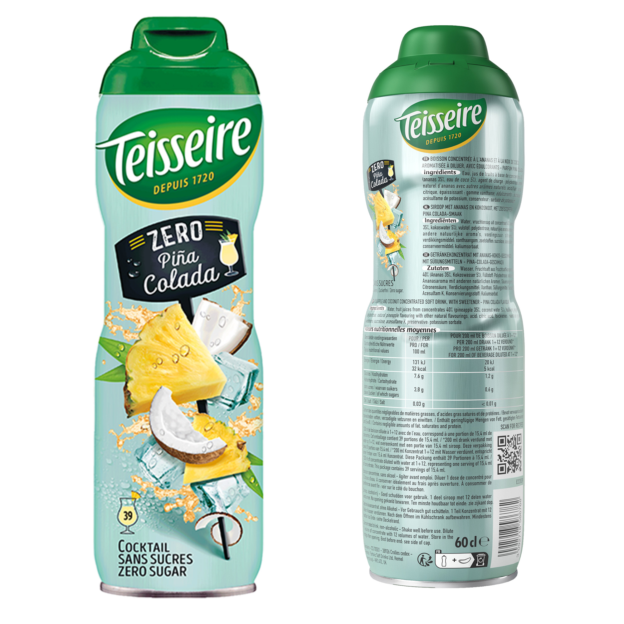 Teisseire Sirup 1 x 600ml Teisseire Sirup 1 x 600ml