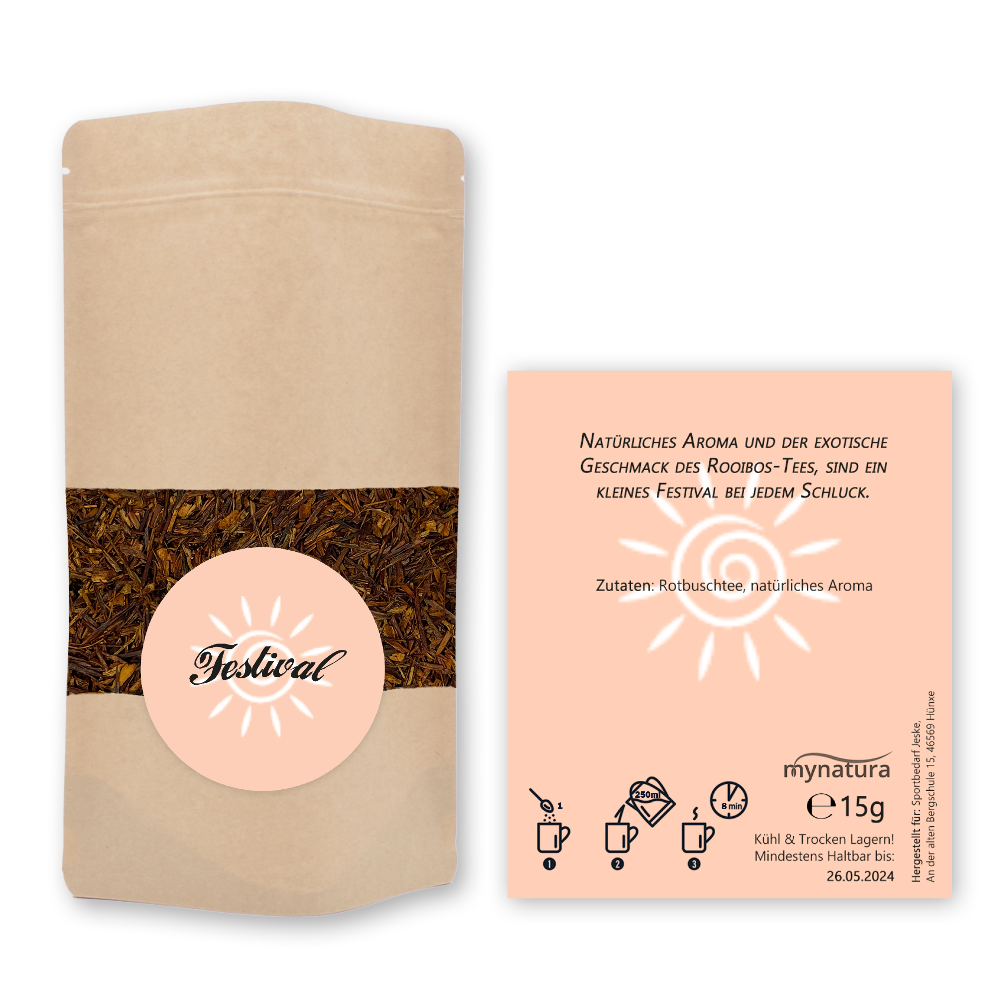 Mynatura Tee Geschenk Box I Eine Kiste voller Glück