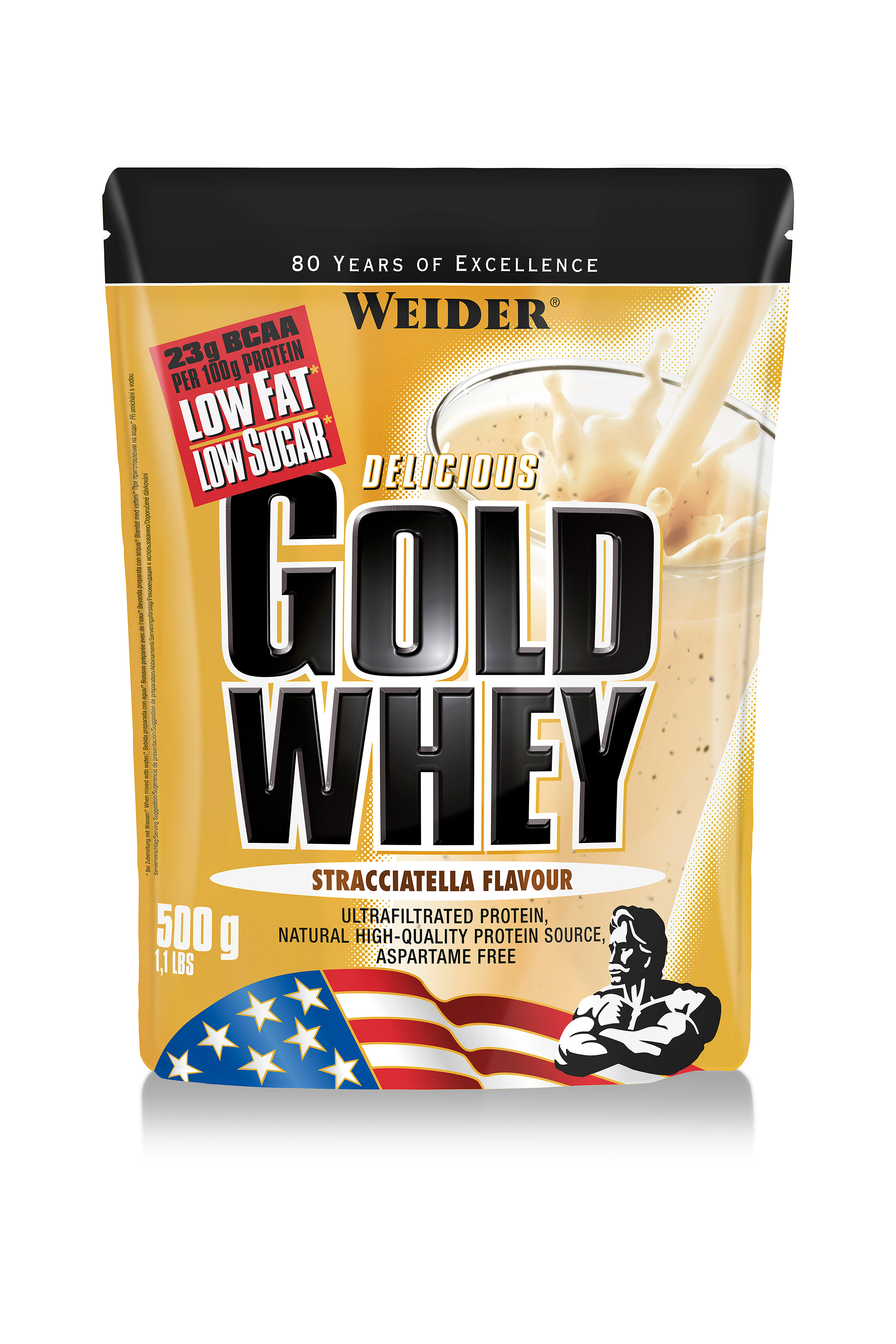Weider Delicious Gold Whey Protein (2000g Beutel) Weider Delicious Gold Whey Protein (2000g Beutel)