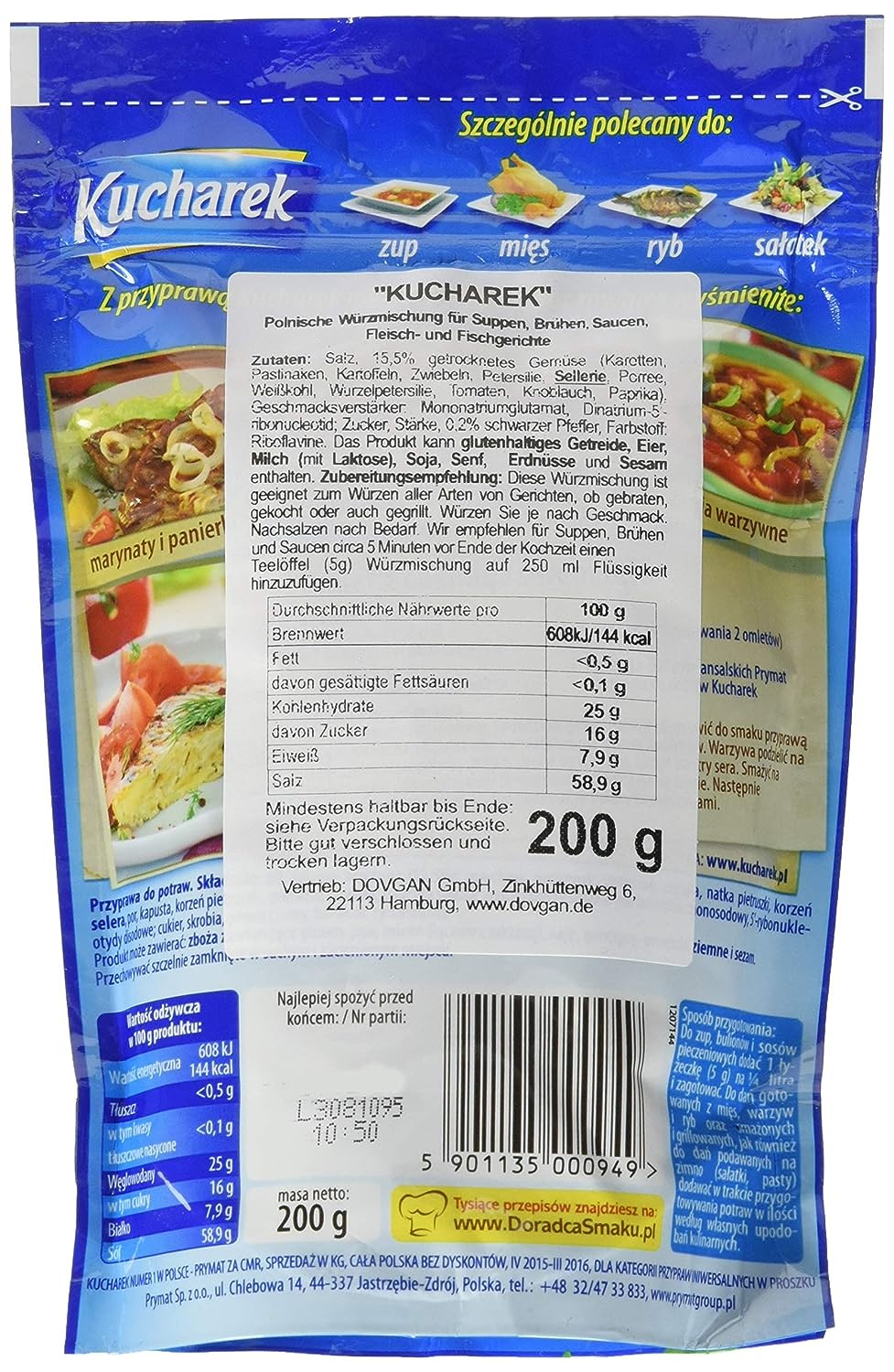 Kucharek Polnische Gewürzmischung , (200 g)