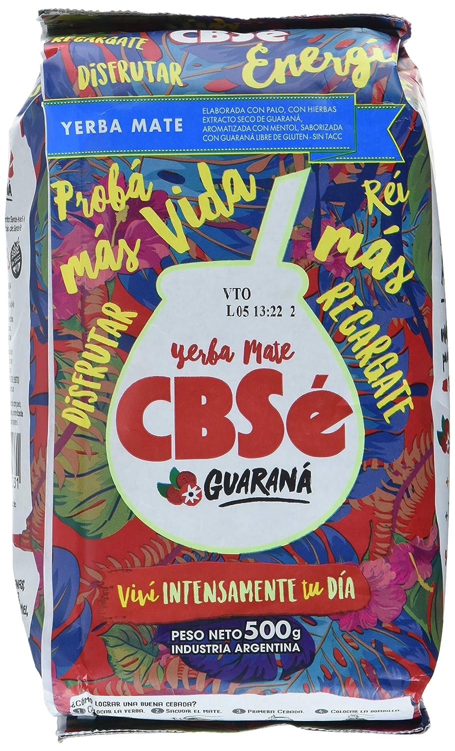 CBSé Guaraná - Mate Tee aus Argentinien 500g CBSé Guaraná - Mate Tee aus Argentinien 500g