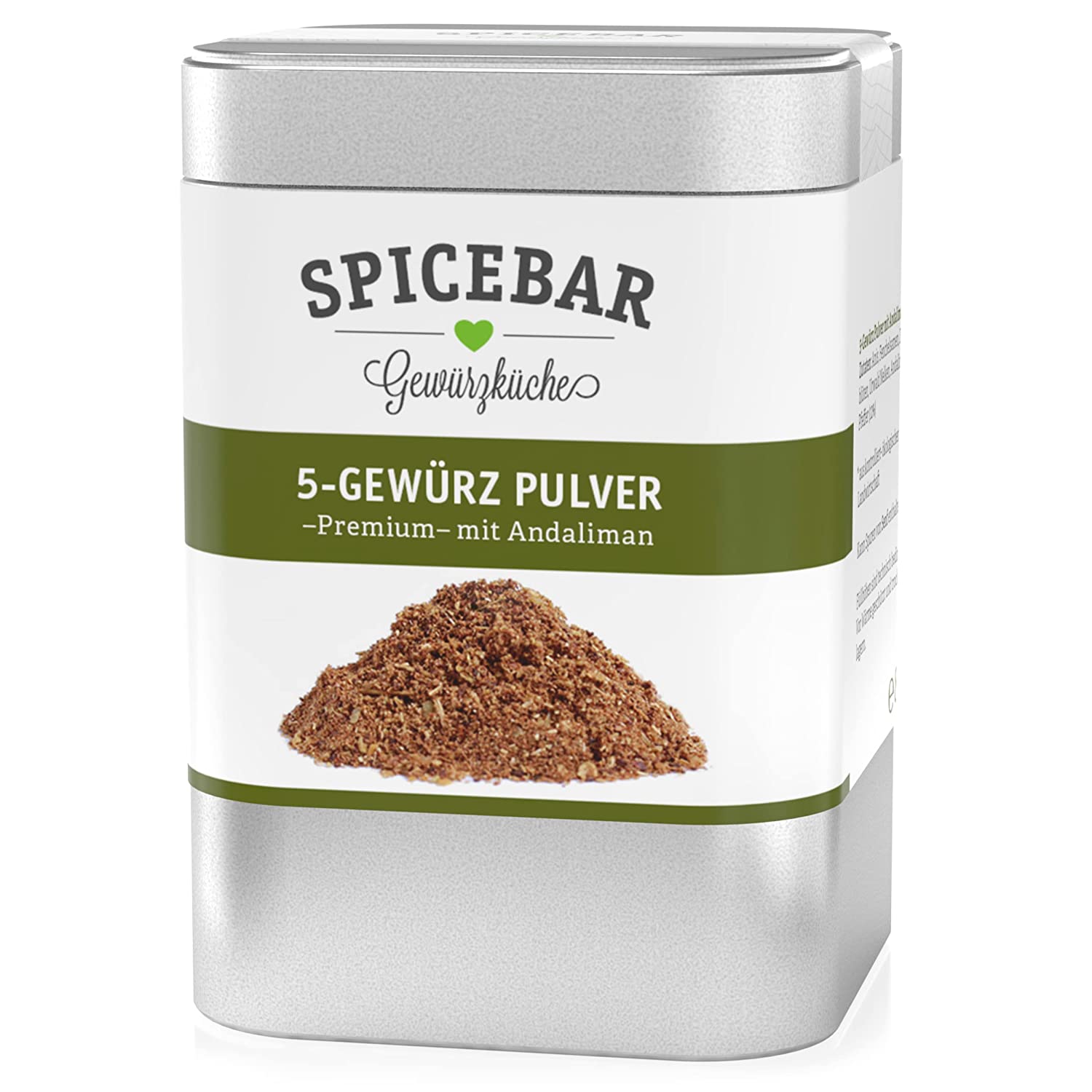 Spicebar 5 Gewürz Pulver 80g
