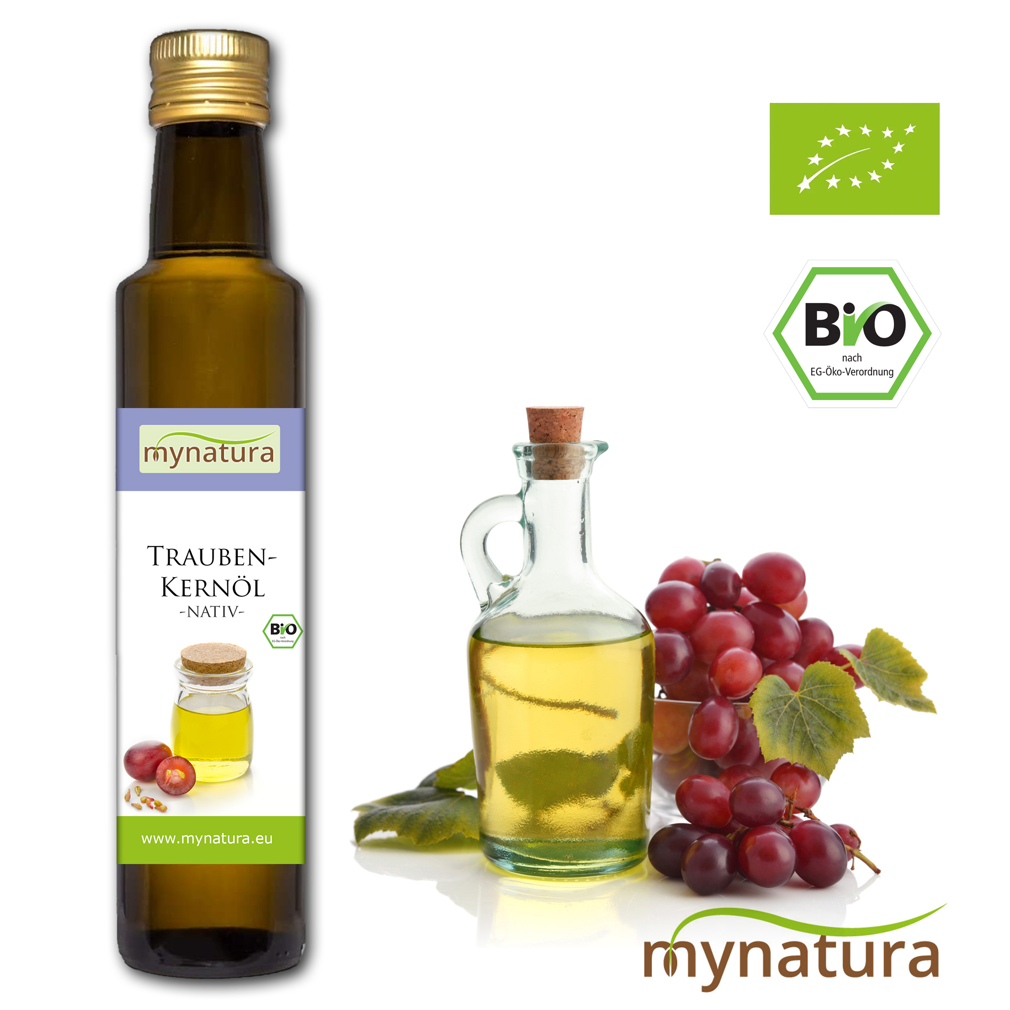 Mynatura Bio Traubenkernöl kaltgepresst