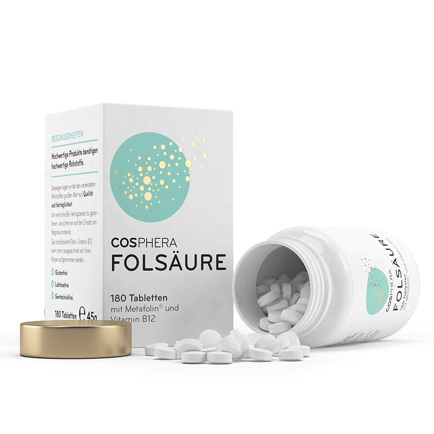 Cosphera - Folsäure 180 Tabletten Cosphera - Folsäure 180 Tabletten