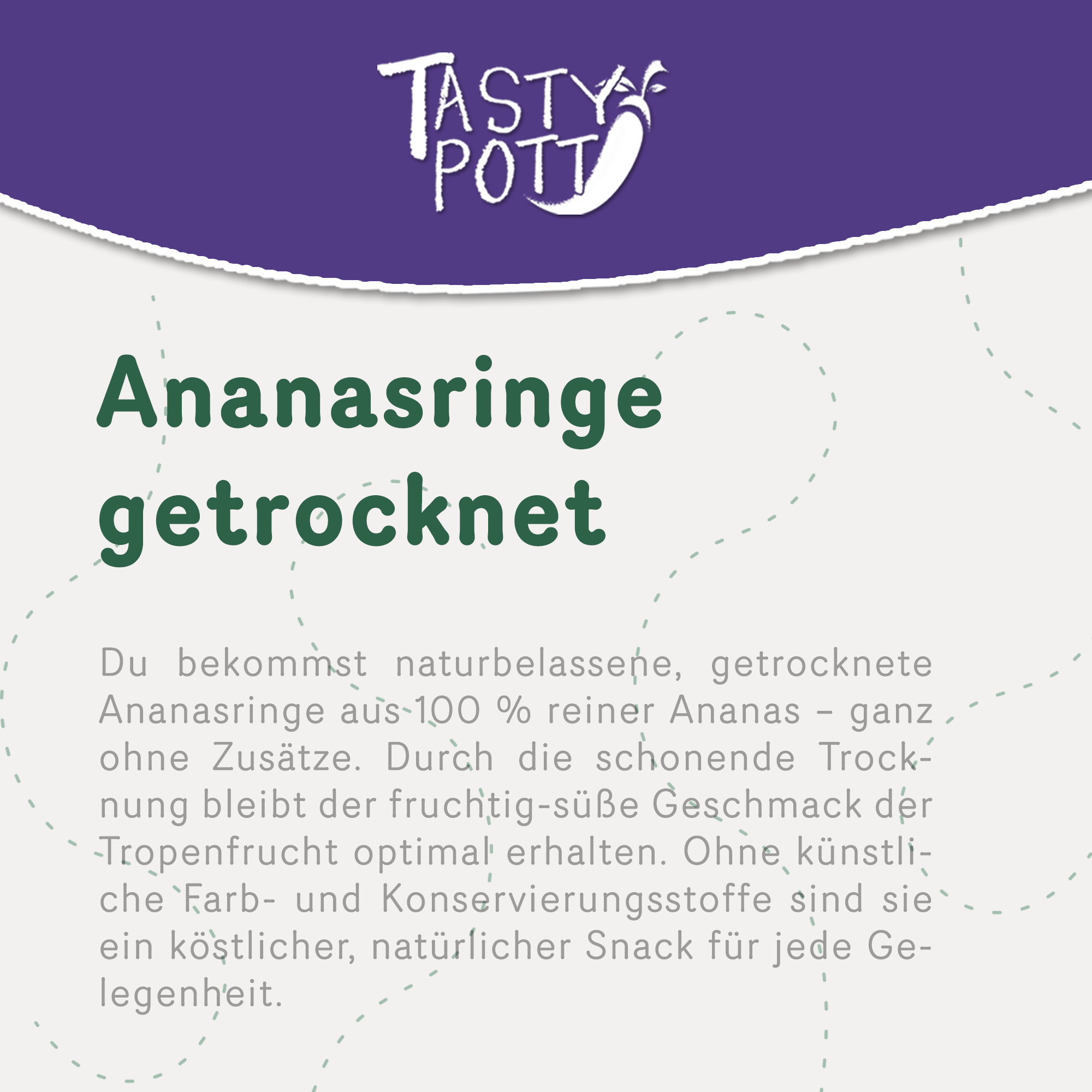 Getrocknete Ananasringe 2x1kg