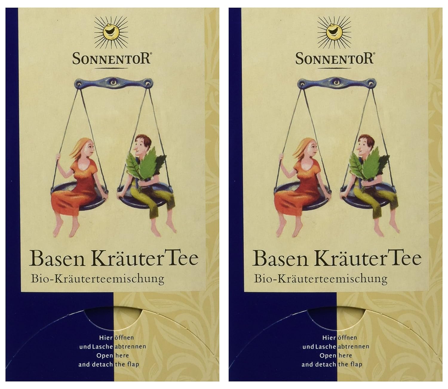 Sonnentor Basen-Kräuter-Tee, Doppelkammerbeutel (27g) Sonnentor Basen-Kräuter-Tee, Doppelkammerbeutel (27g)