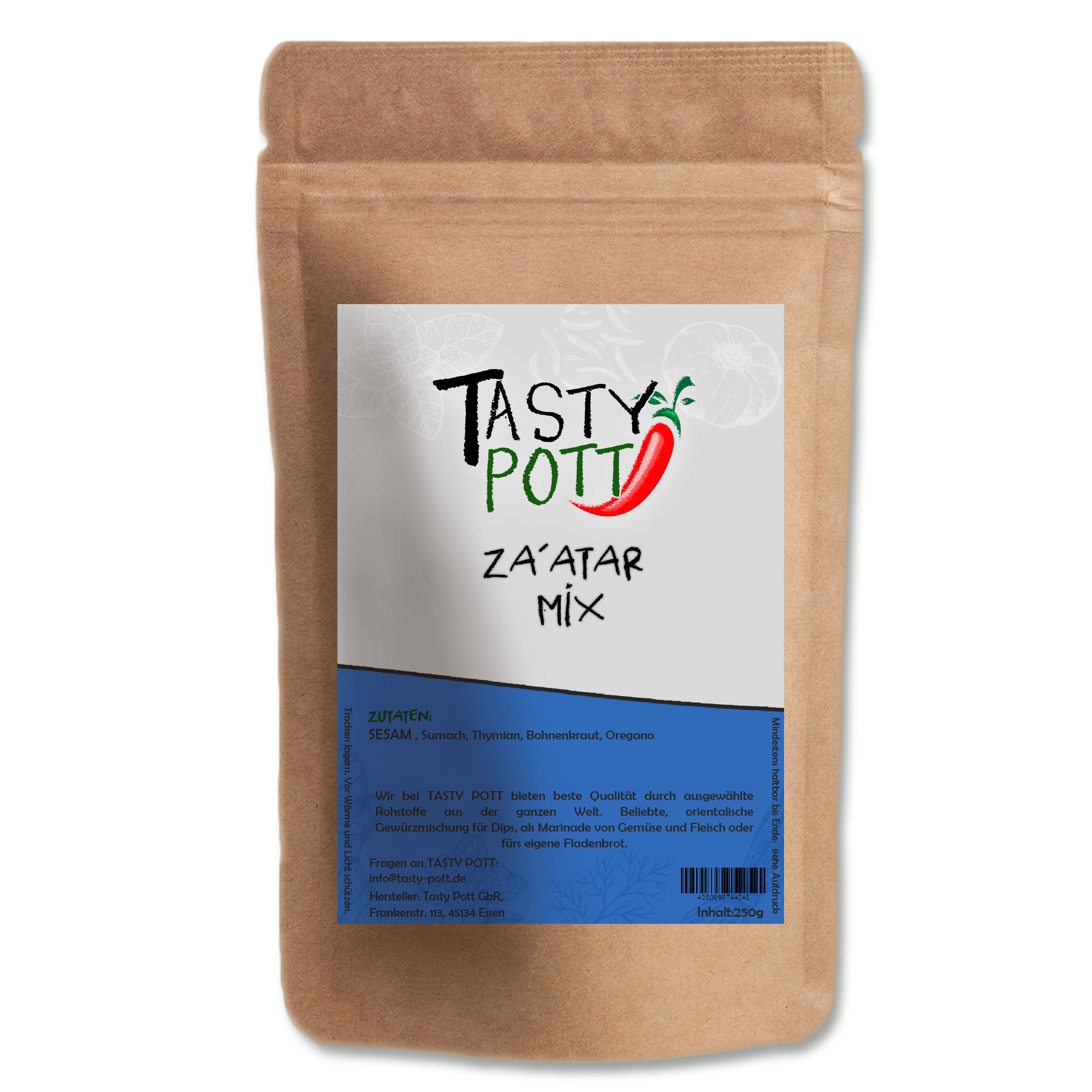 Tasty Pott Za´atar Mix 30g Beutel