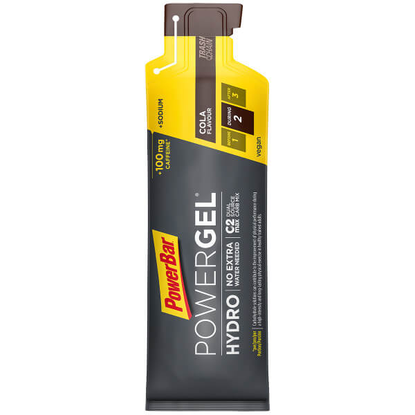 PowerBar PowerGel Hydro 24x67ml - High Carb Energie Gel + C2MAX + Natrium + 51mg Koffein PowerBar PowerGel Hydro 24x67ml - High Carb Energie Gel + C2MAX + Natrium + 51mg Koffein
