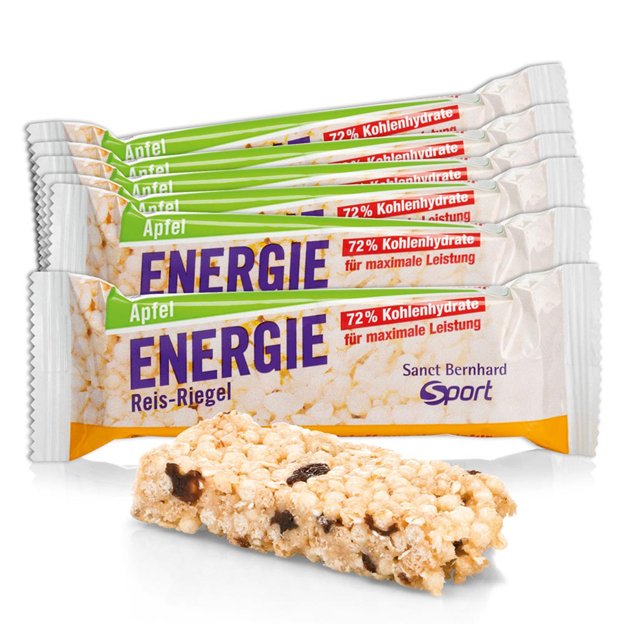 Sanct Bernhard SPORT Aktiv3 Energie Reis-Riegel (20 x 50g Riegel) Sanct Bernhard SPORT Aktiv3 Energie Reis-Riegel (20 x 50g Riegel)