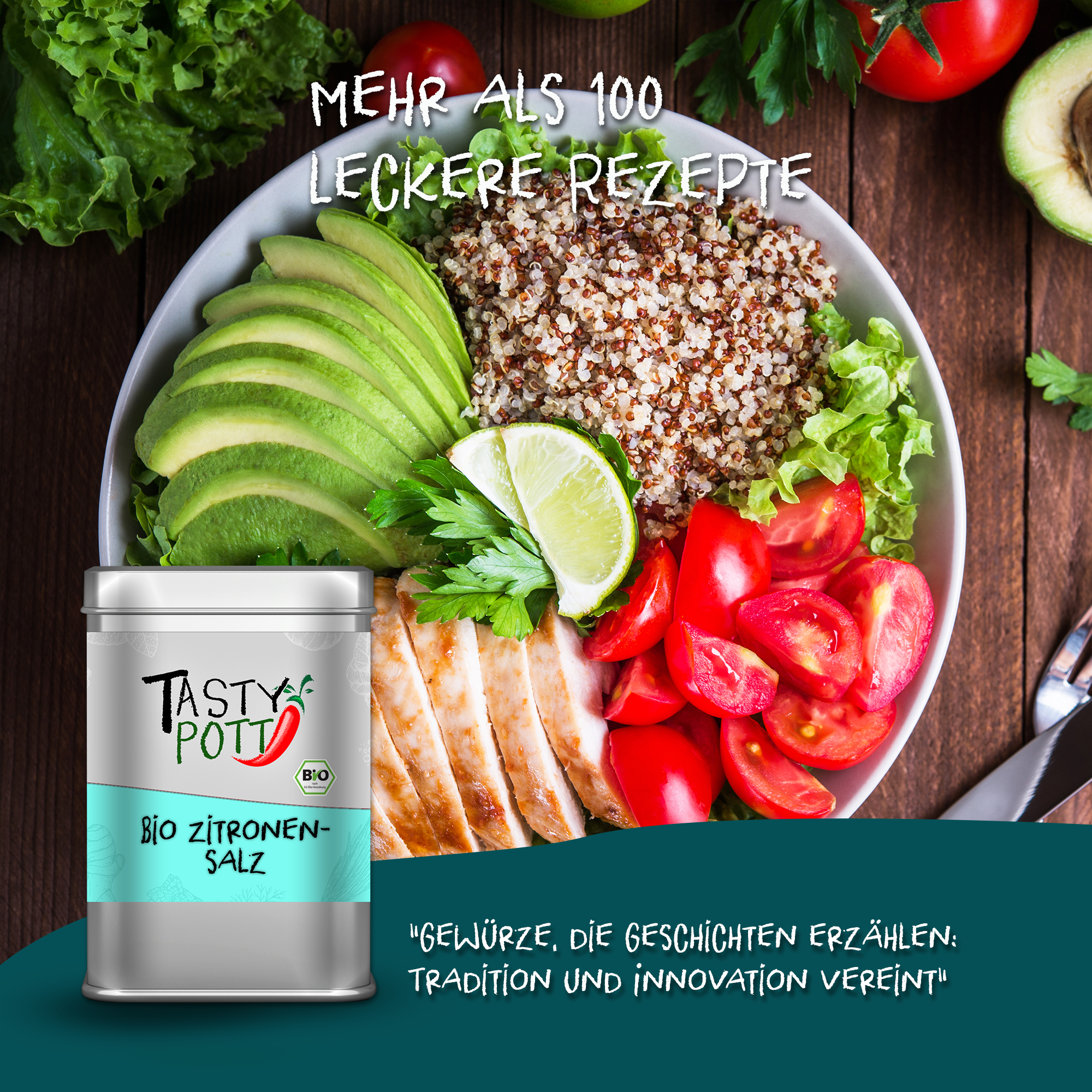 Bio Zitronensalz 100g