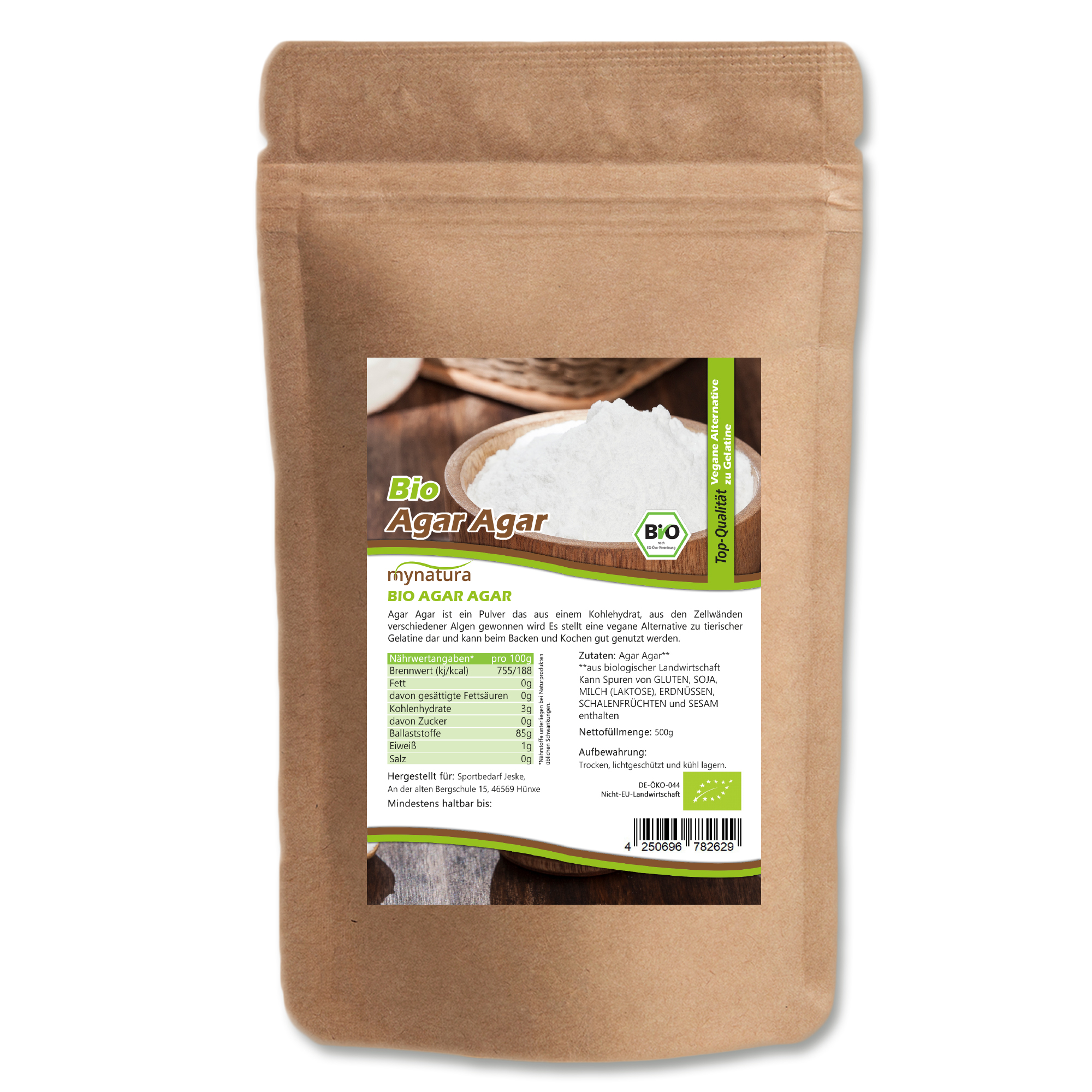 Agar Agar – Pflanzliches Geliermittel & vegane Alternative zu Gelatine | Mynatura Agar Agar – Pflanzliches Geliermittel & vegane Alternative zu Gelatine | Mynatura
