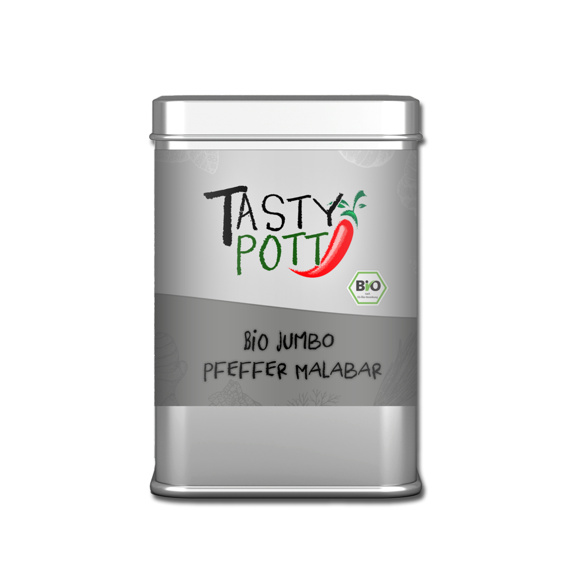 Tasty Pott Bio Jumbo Malabar Pfeffer 70g