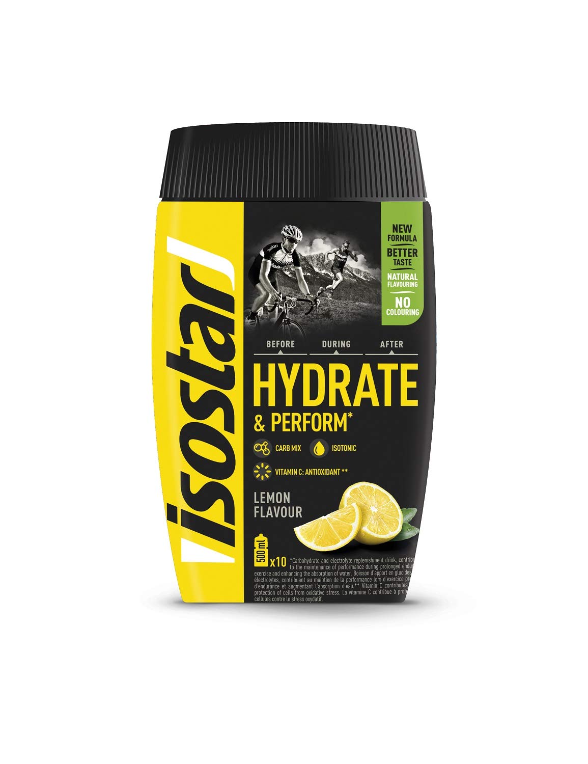 Isostar Hydrate & Perform isotonisches Elektrolytgetränk 400g Dose Isostar Hydrate & Perform isotonisches Elektrolytgetränk 400g Dose