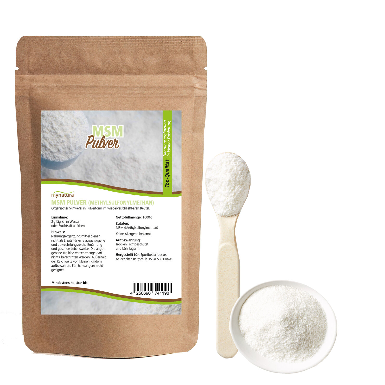 MSM Pulver – Hochreines Methylsulfonylmethan | Schwefelquelle für Ernährung & Alltag MSM Pulver – Hochreines Methylsulfonylmethan | Schwefelquelle für Ernährung & Alltag