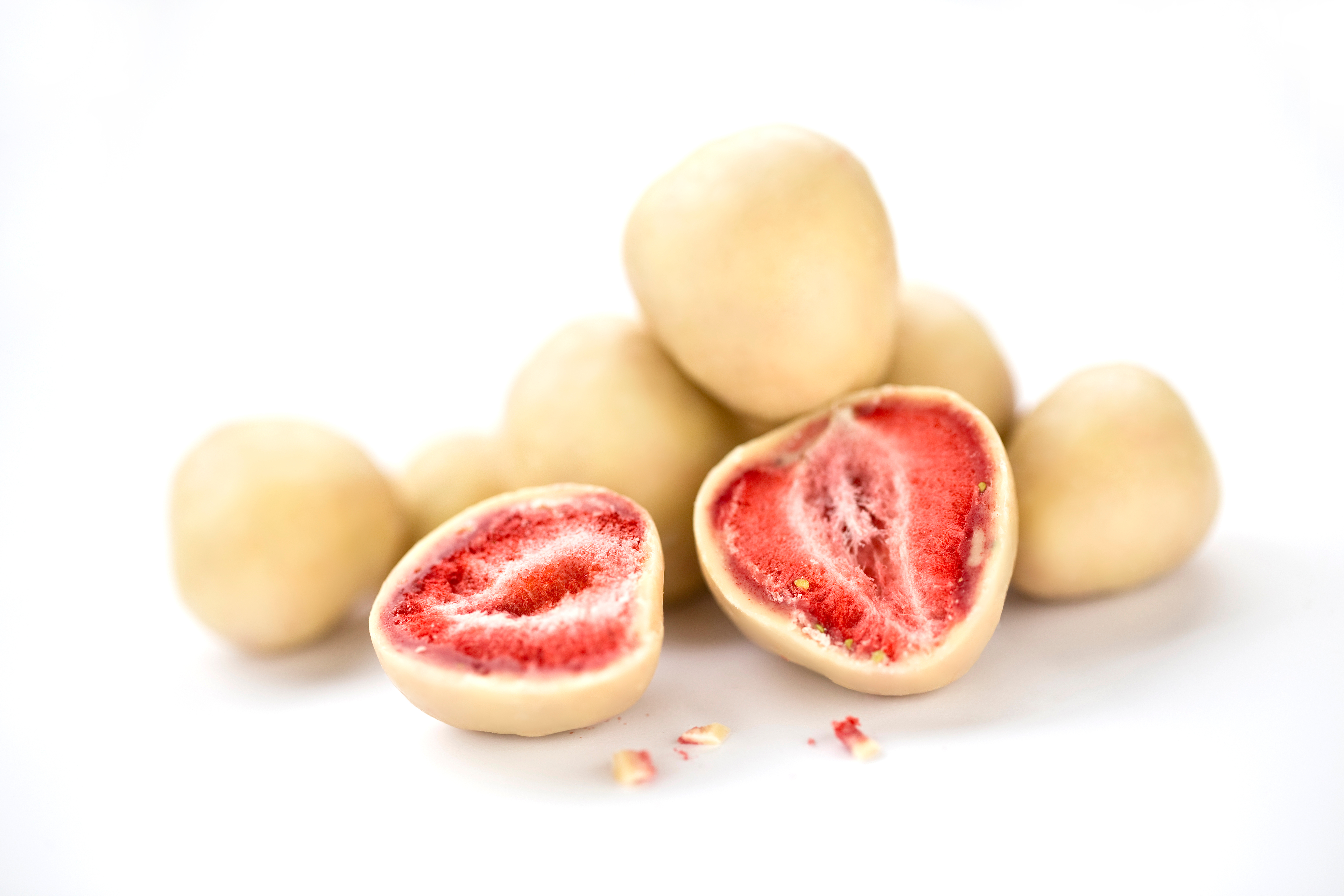 Mynatura Schokofrüchtchen - Früchte mit leckerem Schokomantel SET weiße Schokolade Mynatura Schokofrüchtchen - Früchte mit leckerem Schokomantel SET weiße Schokolade