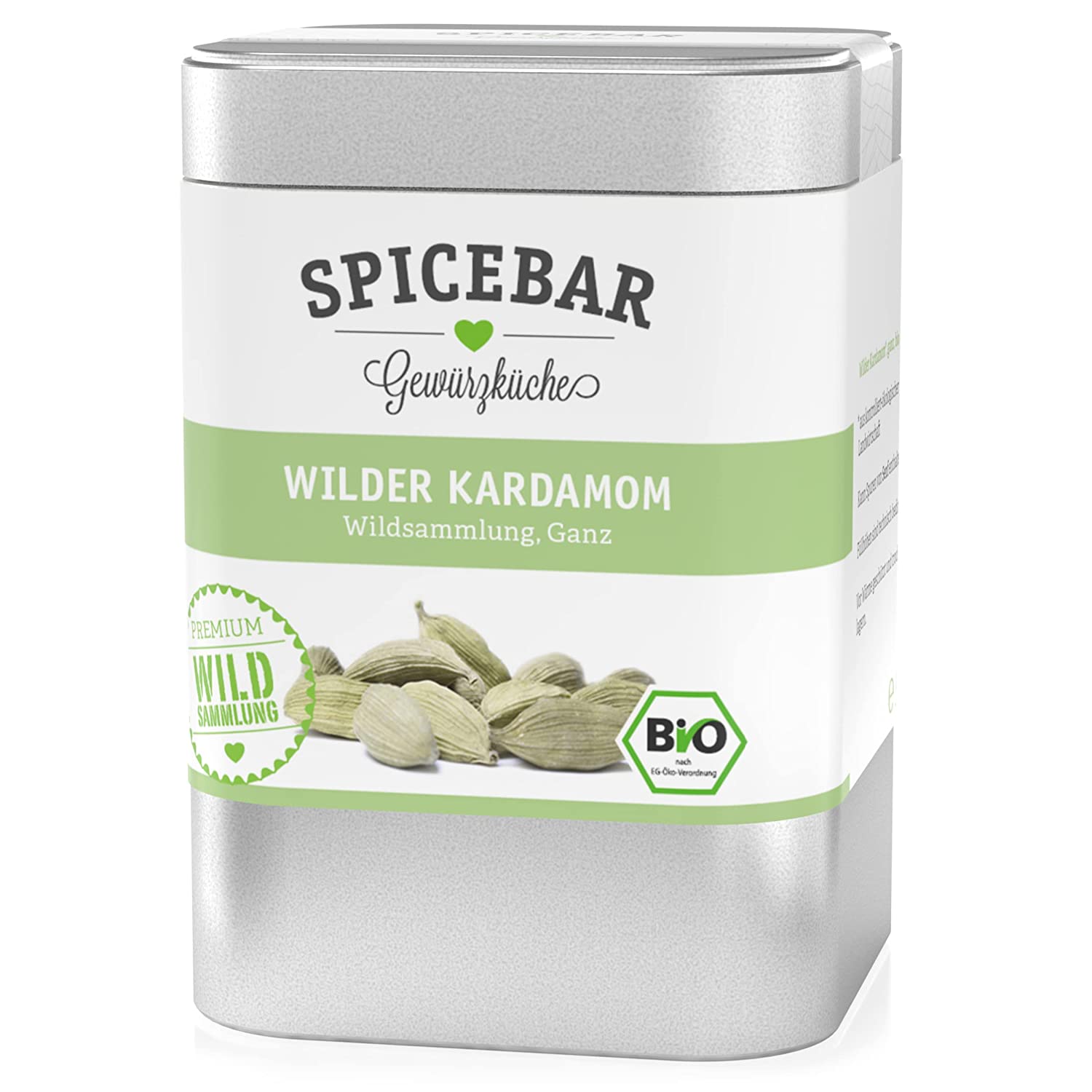 Spicebar Bio Grüner Kardamom 50g Spicebar Bio Grüner Kardamom 50g