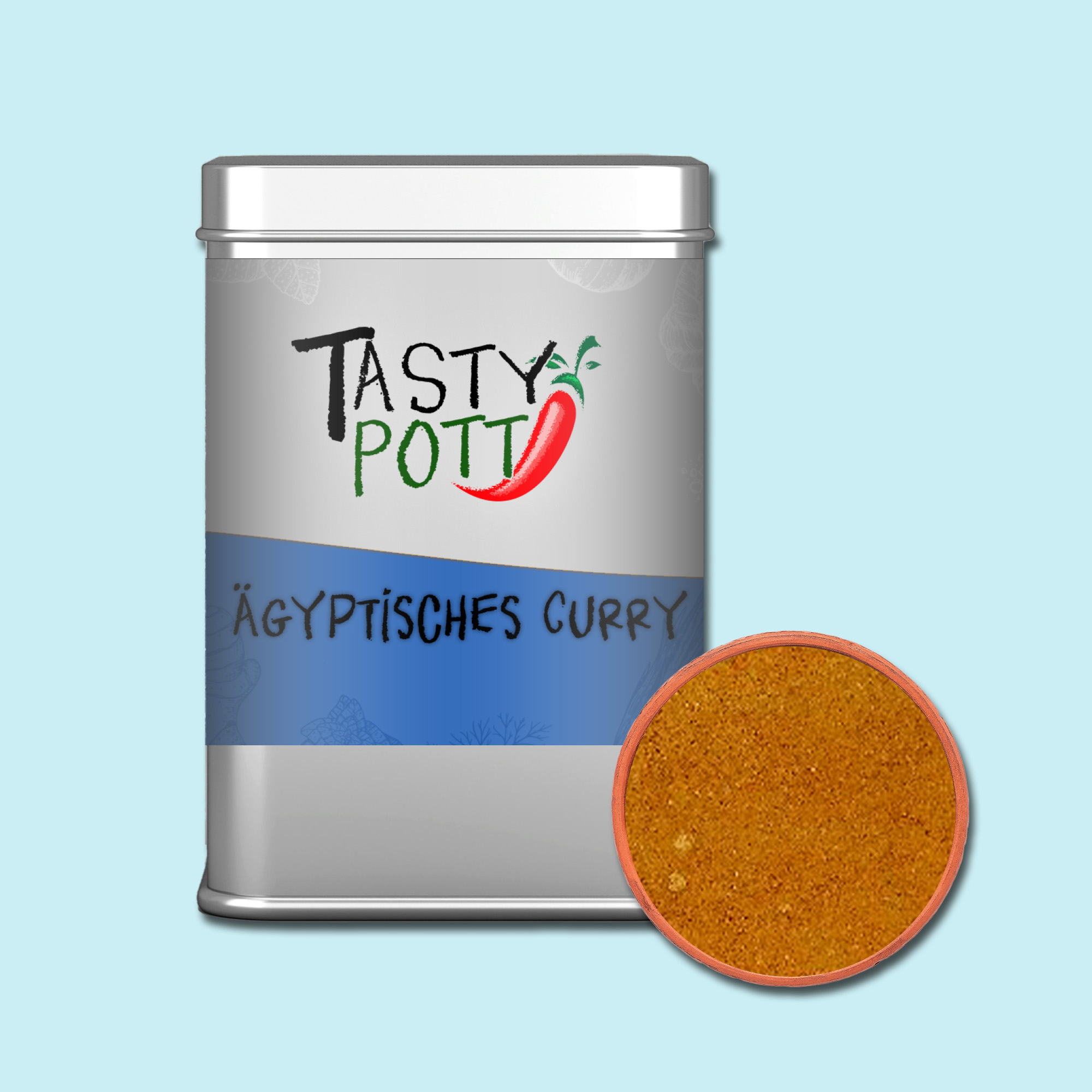 Tasty Pott Ägyptisches Curry 70g Dose Tasty Pott Ägyptisches Curry 70g Dose