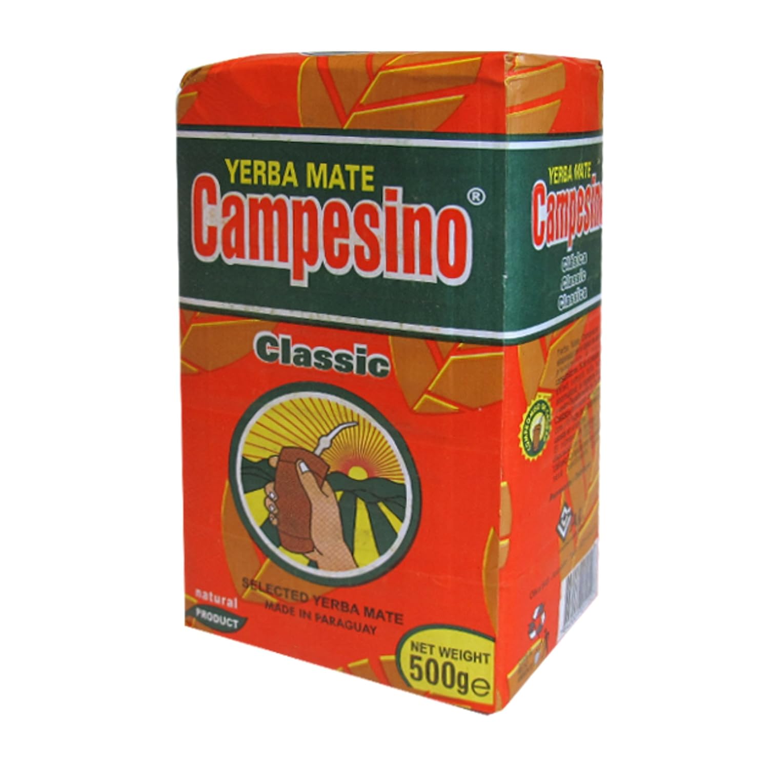 Campesino Clásica - Mate Tee aus Paraguay (500g) Campesino Clásica - Mate Tee aus Paraguay (500g)