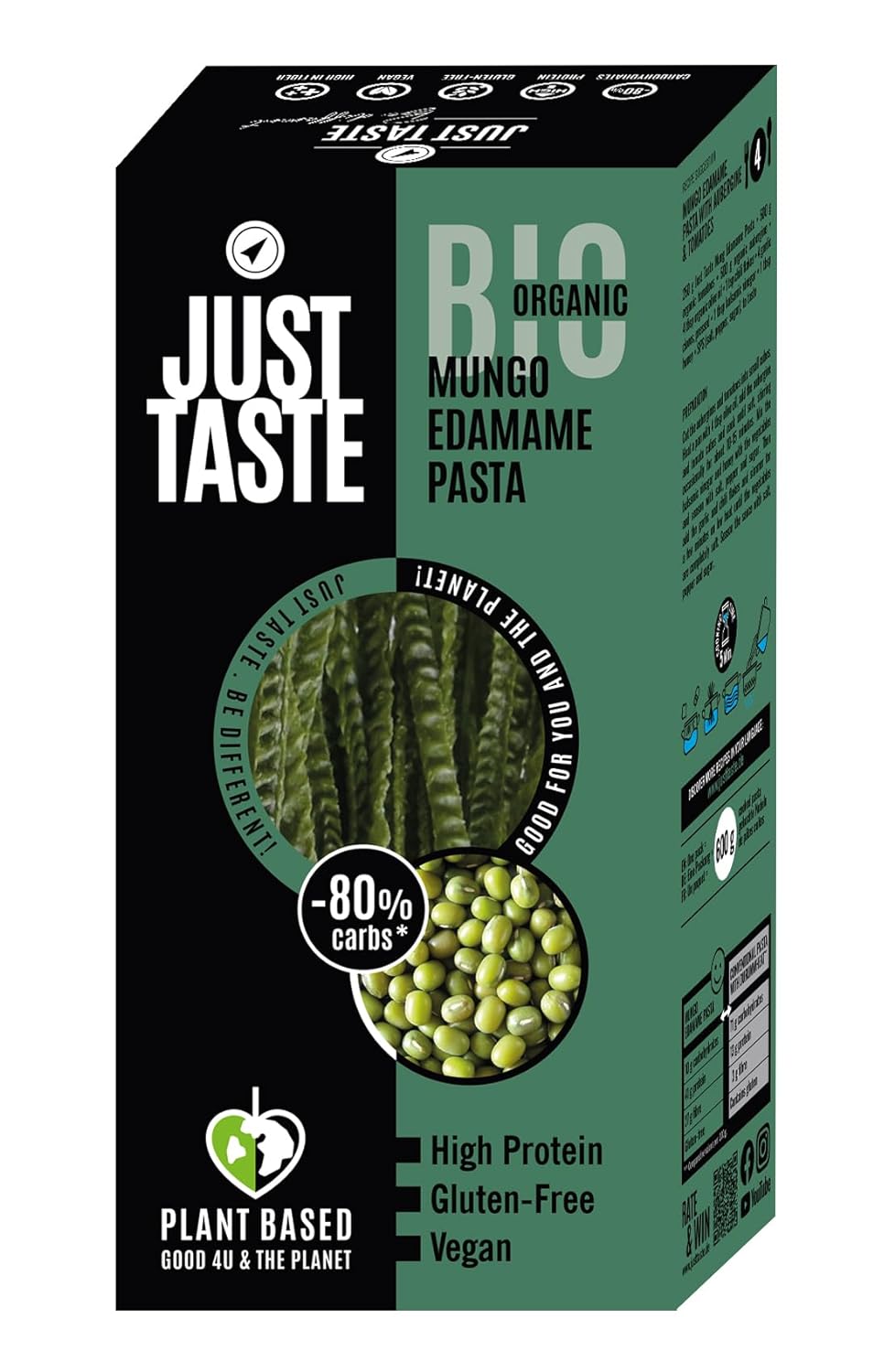 BIO Mungo Edamame Pasta (6x250g) BIO Mungo Edamame Pasta (6x250g)