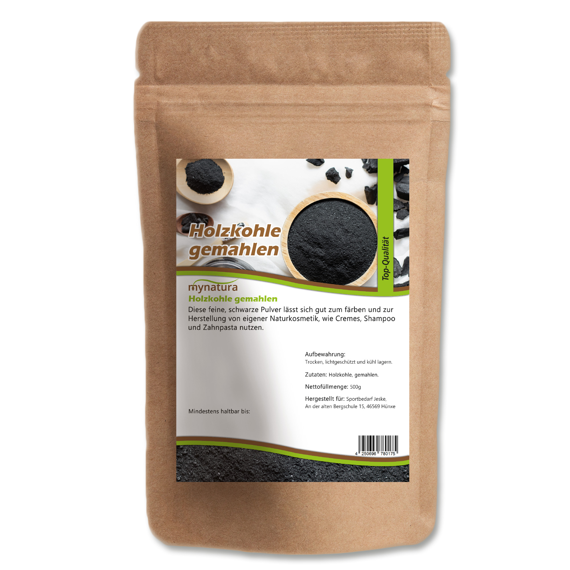 Gemahlene Holzkohle – vielseitiges Naturprodukt für Filter, Pflege und Anwendungen 500g Mynatura Gemahlene Holzkohle – vielseitiges Naturprodukt für Filter, Pflege und Anwendungen 500g Mynatura