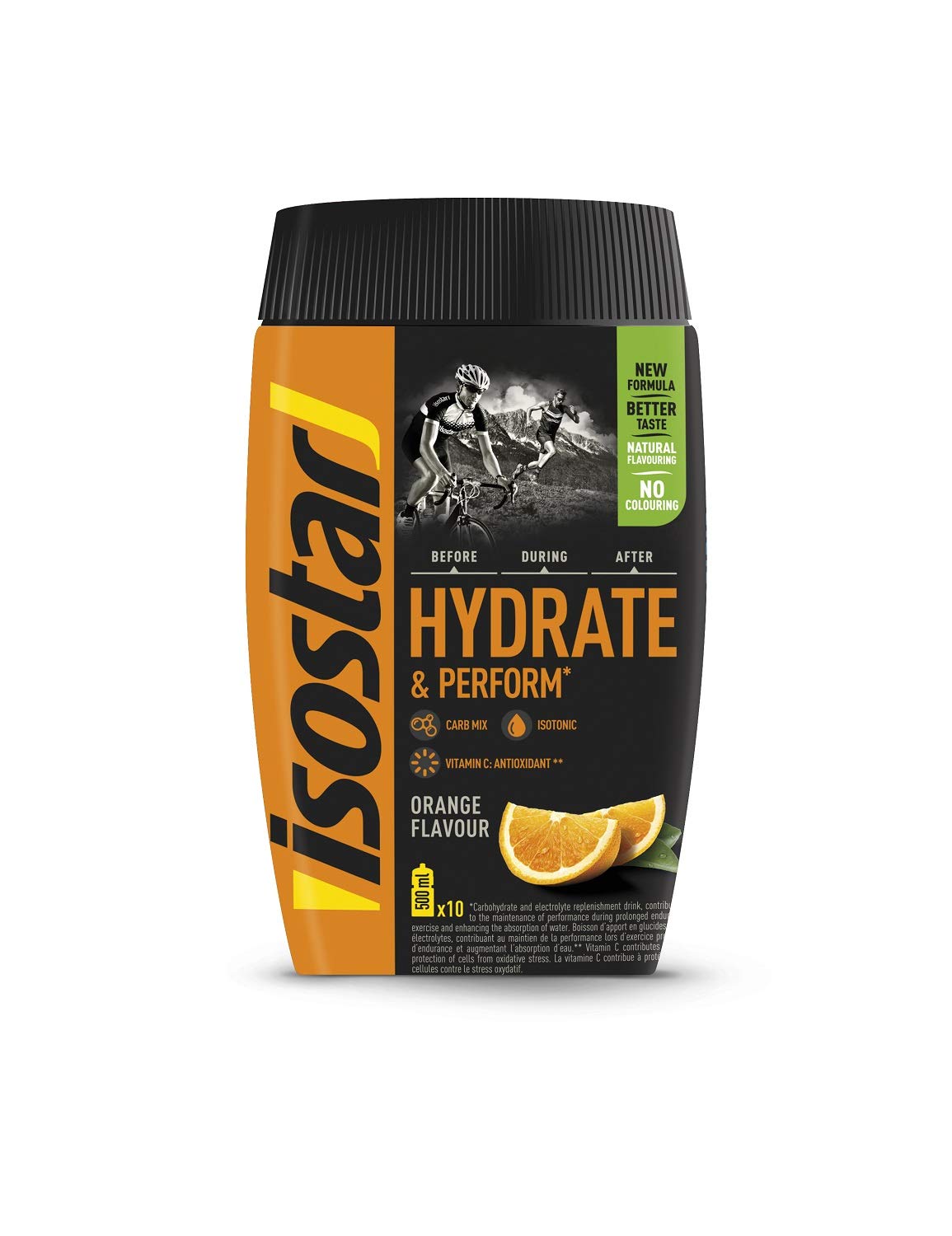 Isostar Hydrate & Perform isotonisches Elektrolytgetränk 400g Dose Isostar Hydrate & Perform isotonisches Elektrolytgetränk 400g Dose
