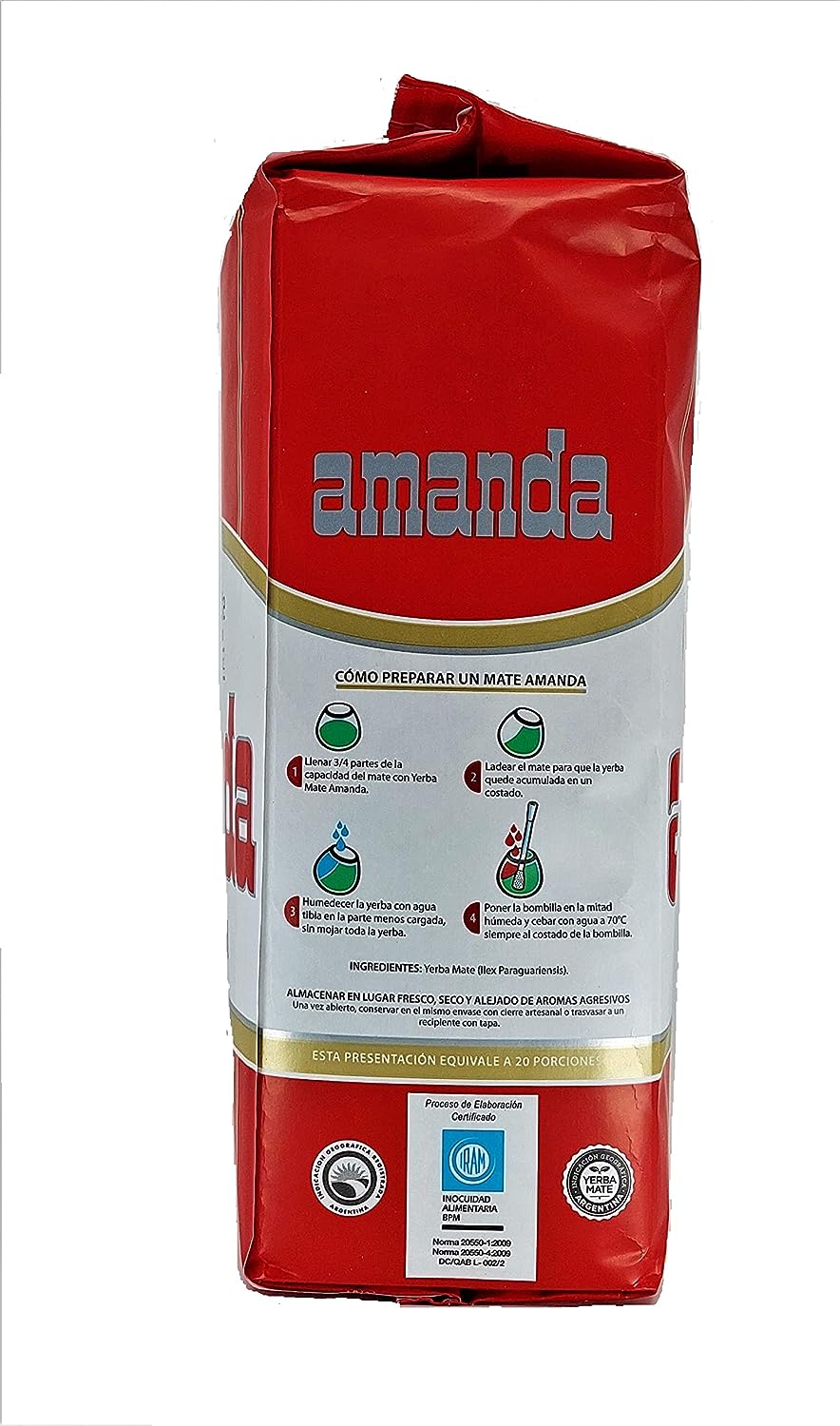 Amanda Mate Tee Yerba Mate - 3x1kg Amanda Mate Tee Yerba Mate - 3x1kg