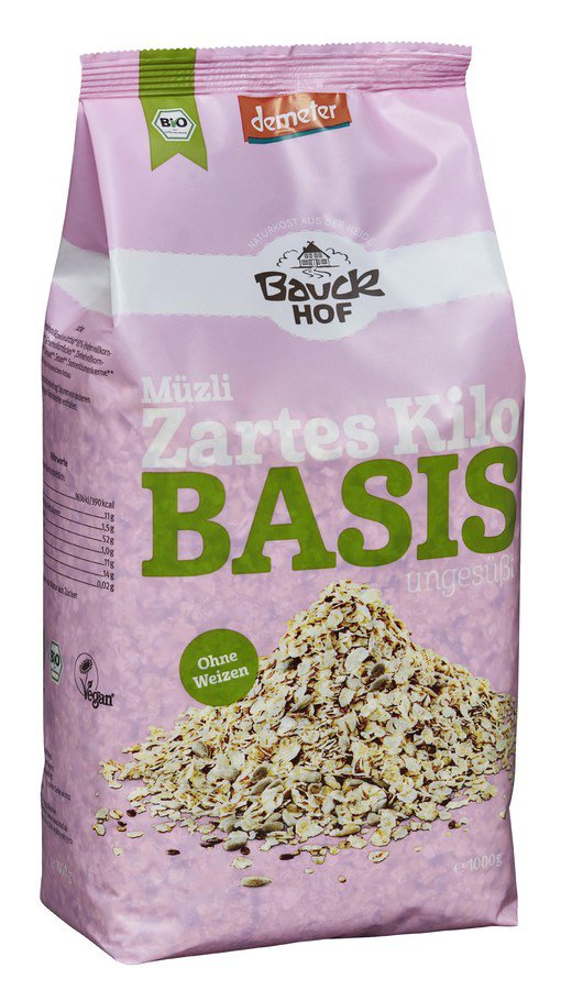 Bauck Bio Zarte Kilo - Basis Müsli, 1 kg