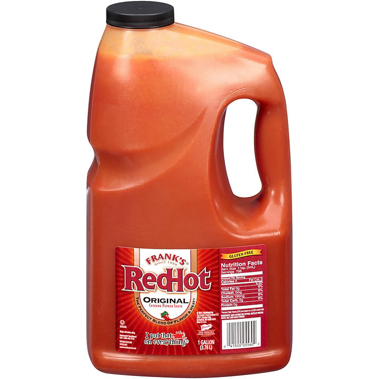Franks Red Hot - Cayennepfeffer Sauce Original (3,78 L) Franks Red Hot - Cayennepfeffer Sauce Original (3,78 L)