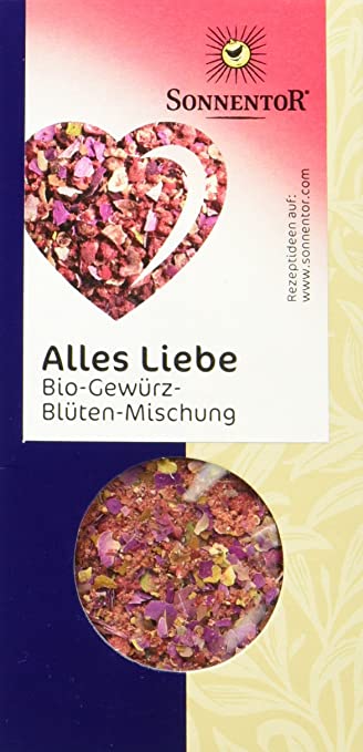 Sonnentor Alles Liebe Gewürz-Blüten-Mischung, 1er Pack (1 x 40 g) - Bio Sonnentor Alles Liebe Gewürz-Blüten-Mischung, 1er Pack (1 x 40 g) - Bio
