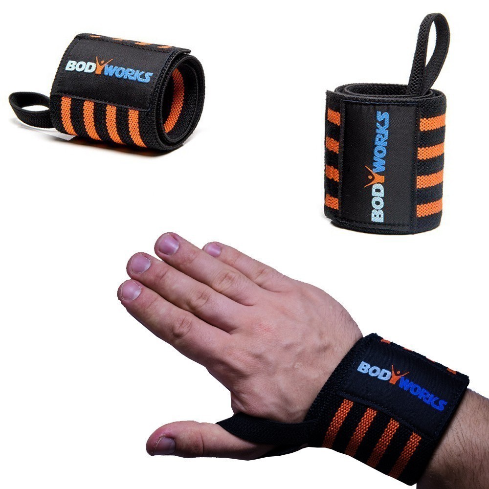 Handgelenkbandage Set mit Griffpolster von Bodyworks Handgelenkbandage Set mit Griffpolster von Bodyworks