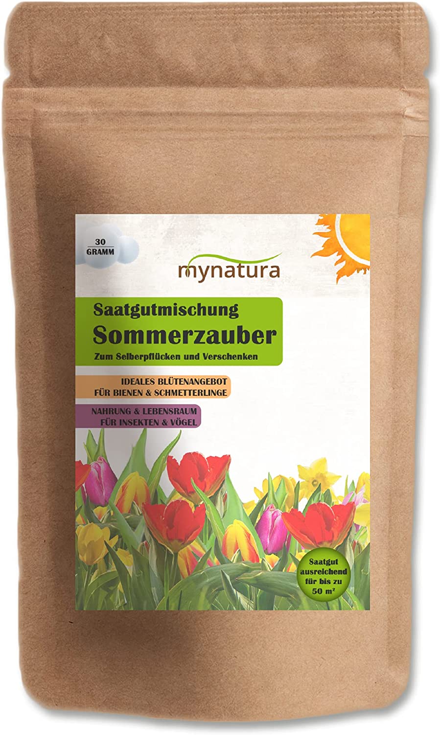 Mynatura Sommerzauber Blühwiese Selberpflücken und Verschenken (30g) Mynatura Sommerzauber Blühwiese Selberpflücken und Verschenken (30g)