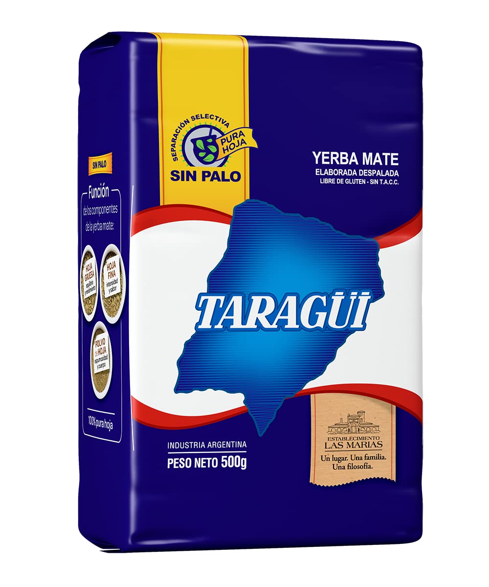Taragui sin Palo (ohne Stängel) - Mate Tee aus Argentinien 500g Taragui sin Palo (ohne Stängel) - Mate Tee aus Argentinien 500g