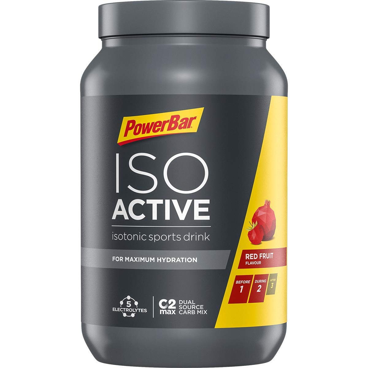 Powerbar Isoactive isotonisches Sportgetränk Getränkepulver Sports Drink 1320 g