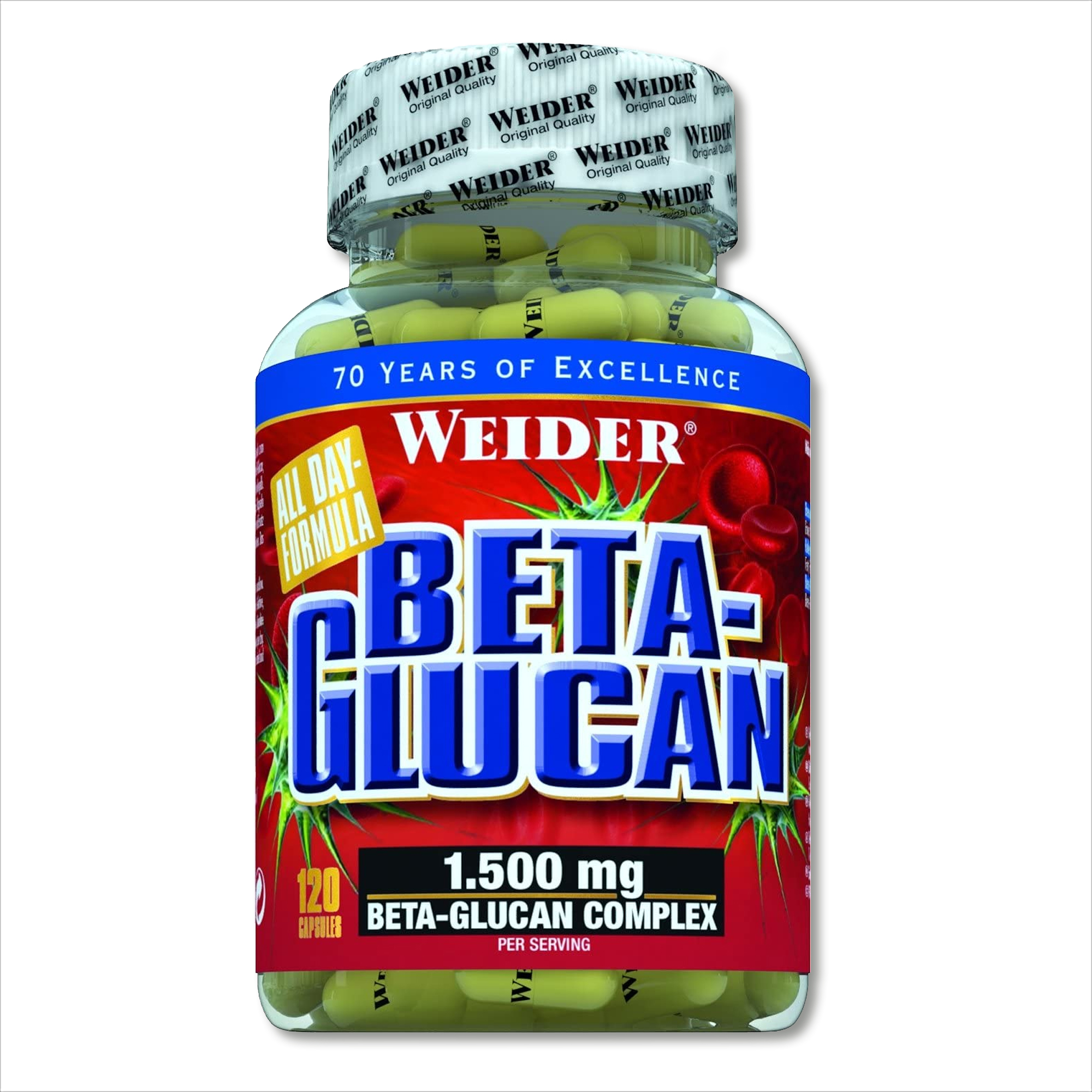 Weider Beta Glucan Dose 120 Kapseln