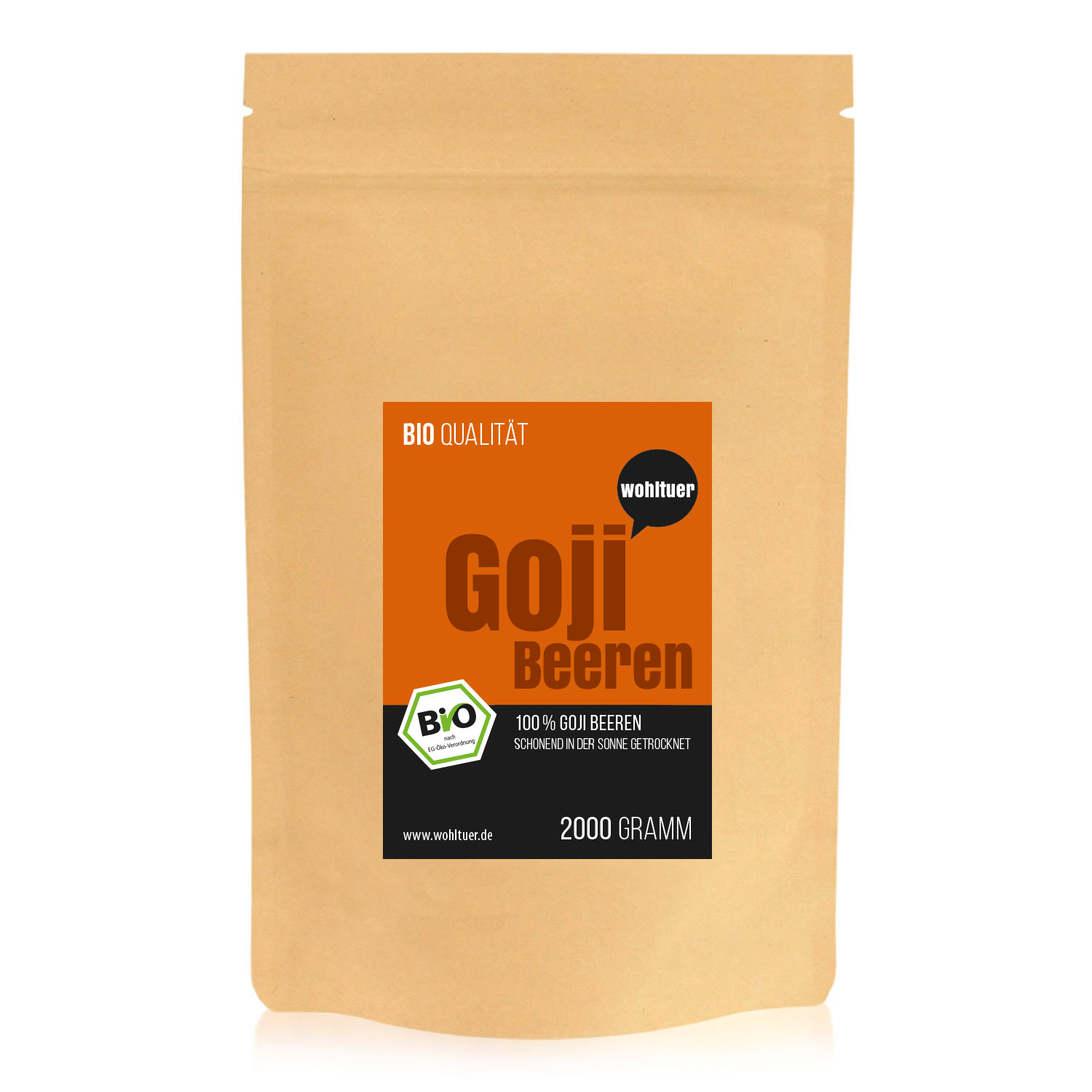 Wohltuer Bio Goji Beeren Superfood 2000g Wohltuer Bio Goji Beeren Superfood 2000g