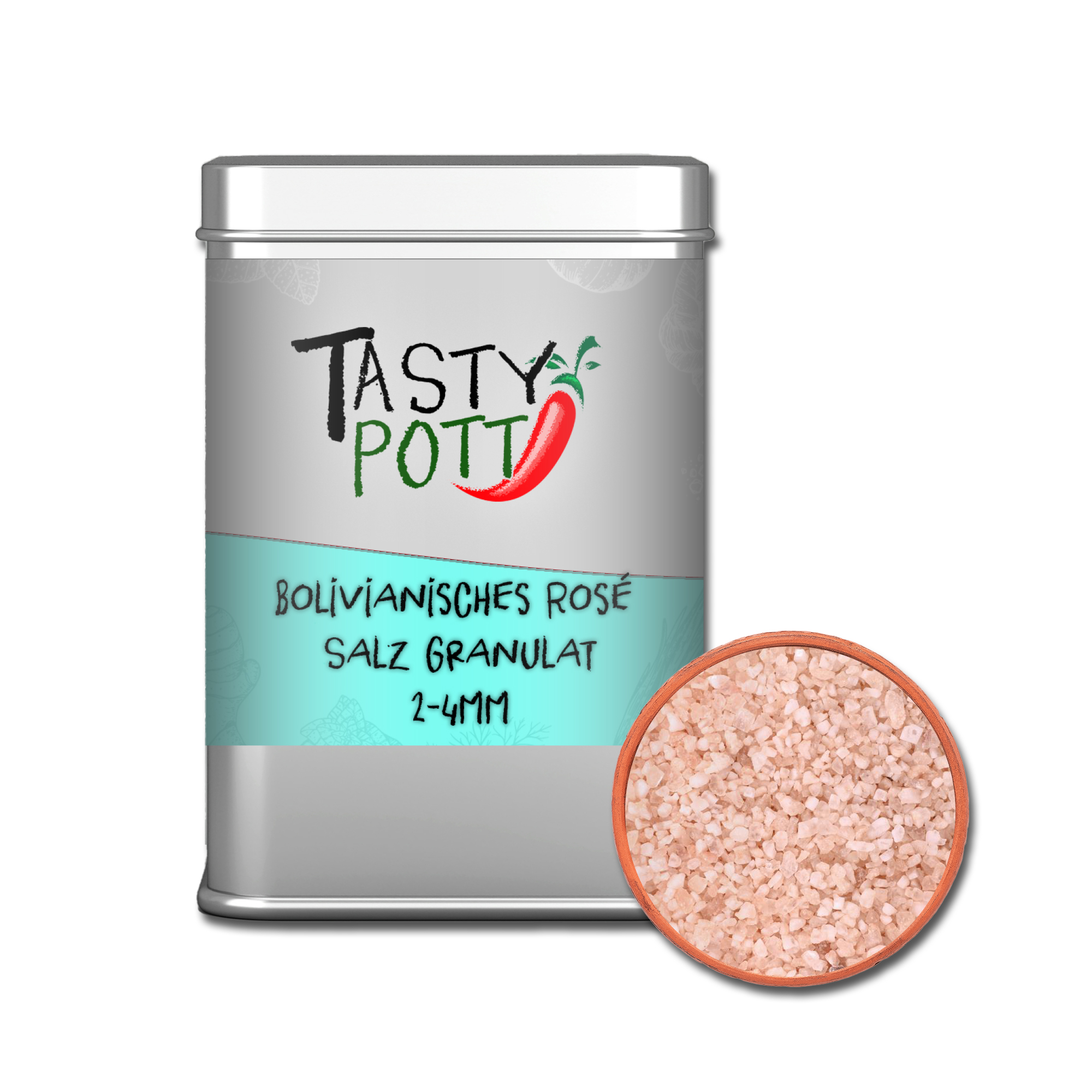 Bolivianisches Rosé Salz 100g