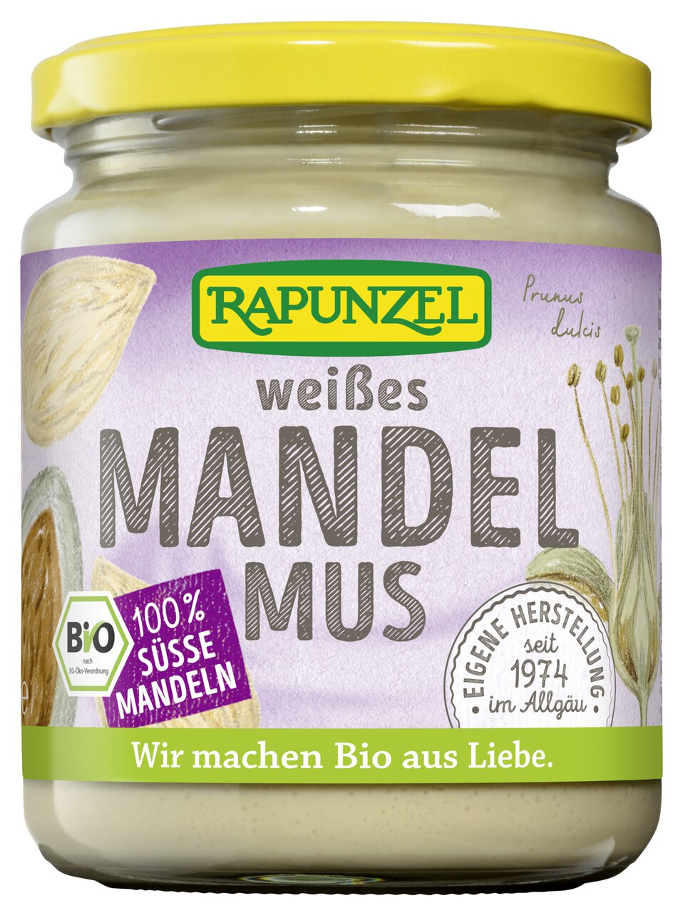 Rapunzel Bio Mandelmus weiß, aus Europa (250g)
