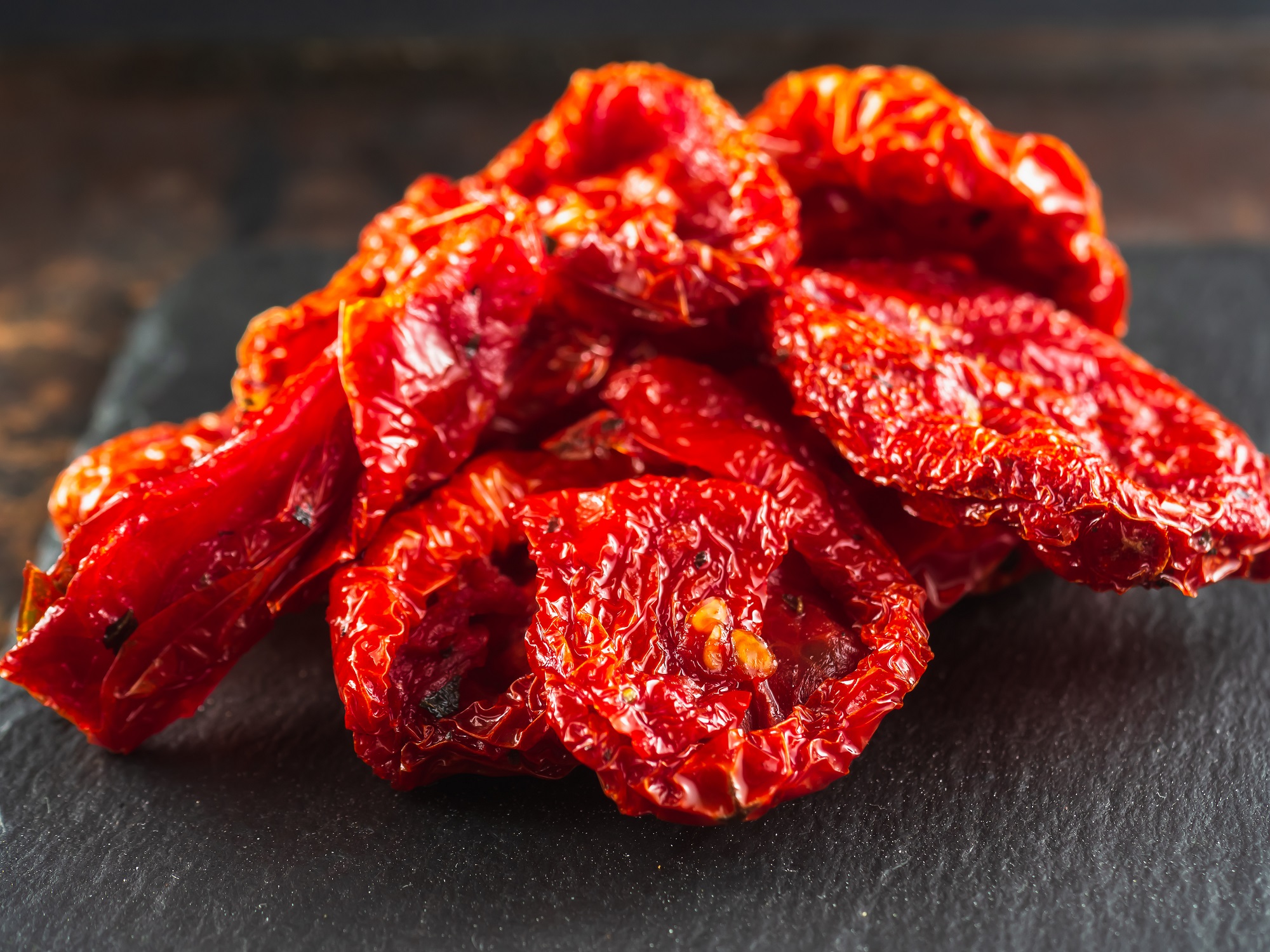 Bio getrocknete Tomaten - 1 kg Beutel - Sonnengetrocknete Tomatenhälften Tasty Pott