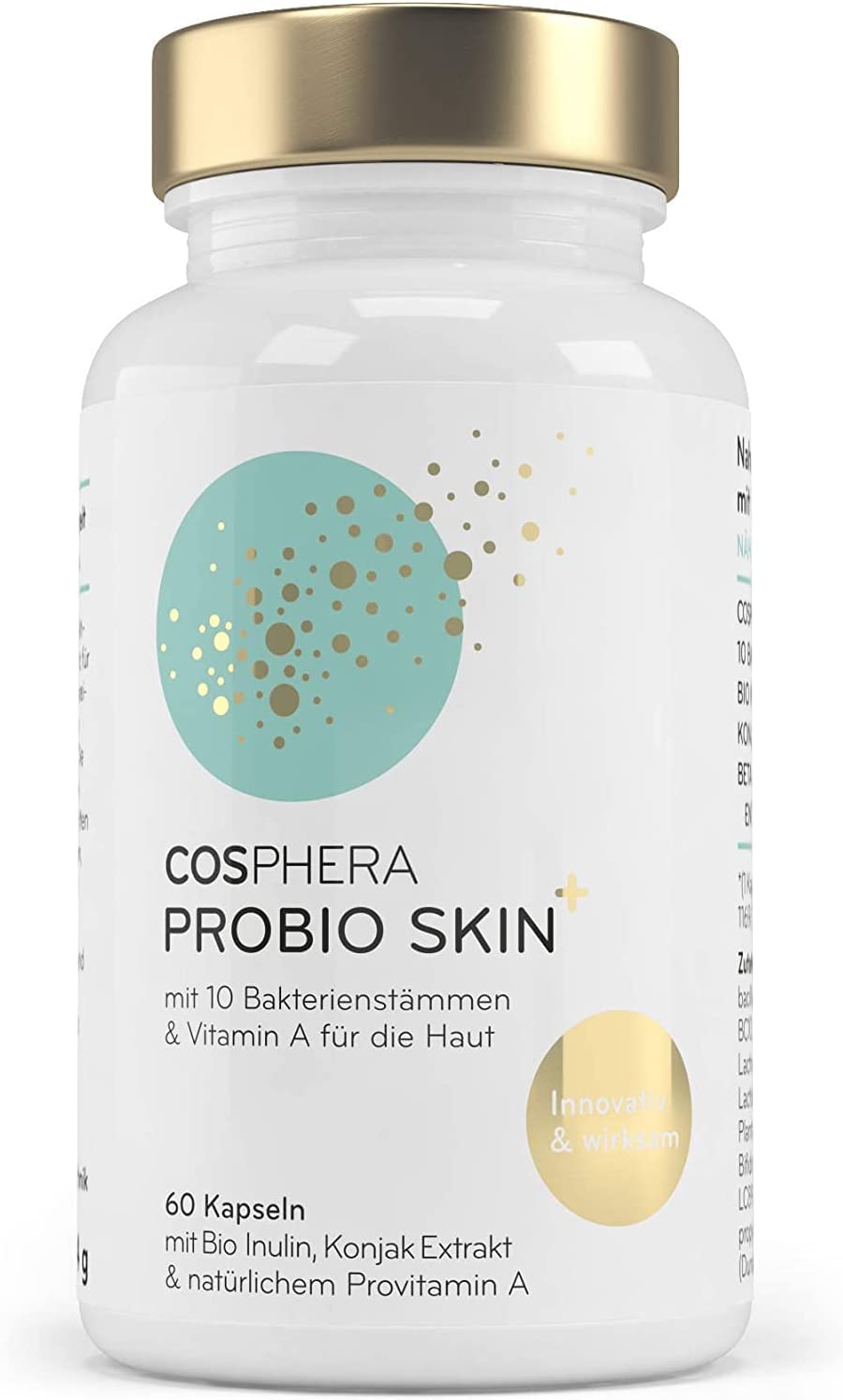 Cosphera - Probio Skin Kapseln Hochdosiertes Probiotikum 60 Kapseln Cosphera - Probio Skin Kapseln Hochdosiertes Probiotikum 60 Kapseln