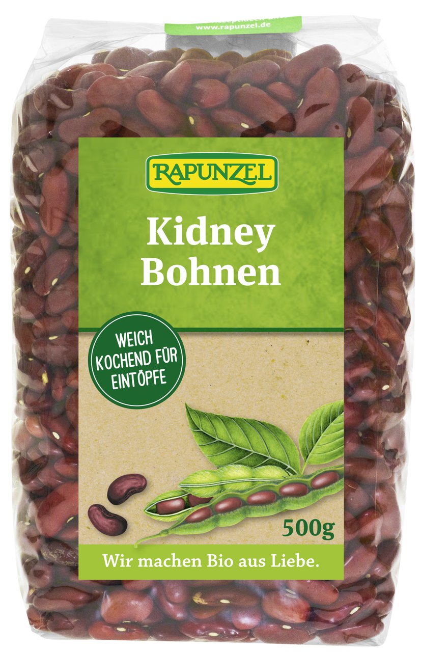 Rapunzel Bio Kidney Bohnen rot (500g) Rapunzel Bio Kidney Bohnen rot (500g)