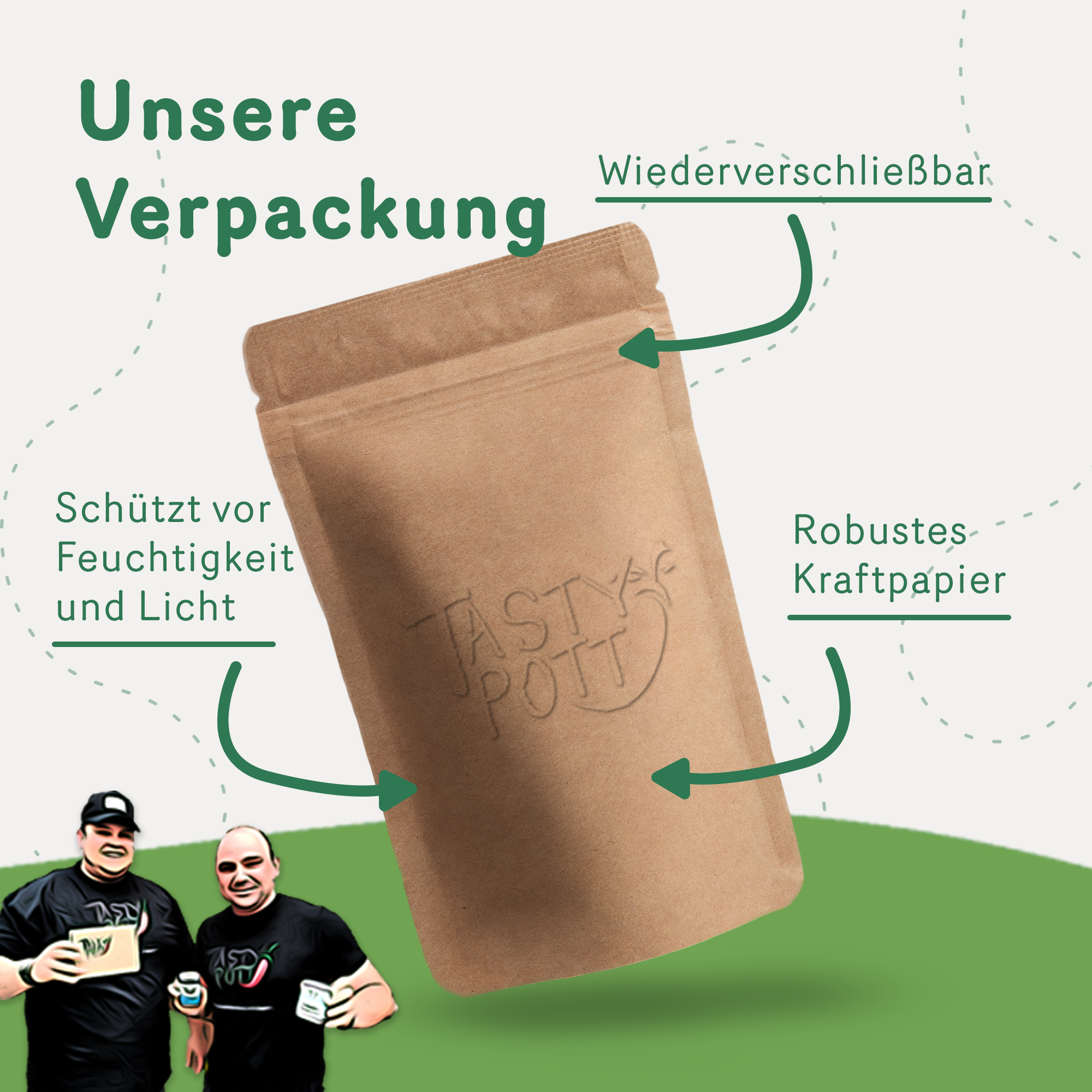 Tasty Pott Bio Aloe Vera 1L - Direktsaft