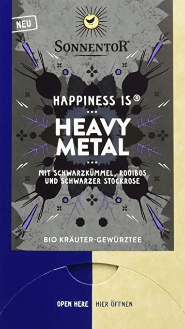 Sonnentor Bio - Happiness isHeavy Metal Tee (1 x 27 g) Sonnentor Bio - Happiness isHeavy Metal Tee (1 x 27 g)