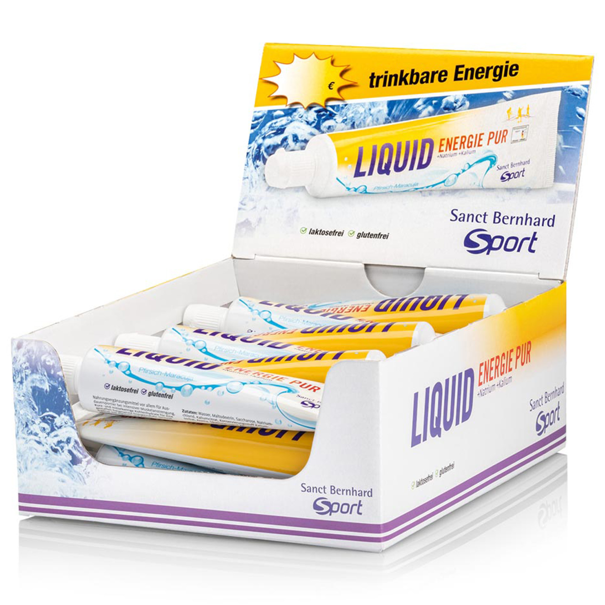 Sanct Bernhard SPORT Aktiv3 LIQUID Energie Pur (18 Tuben)